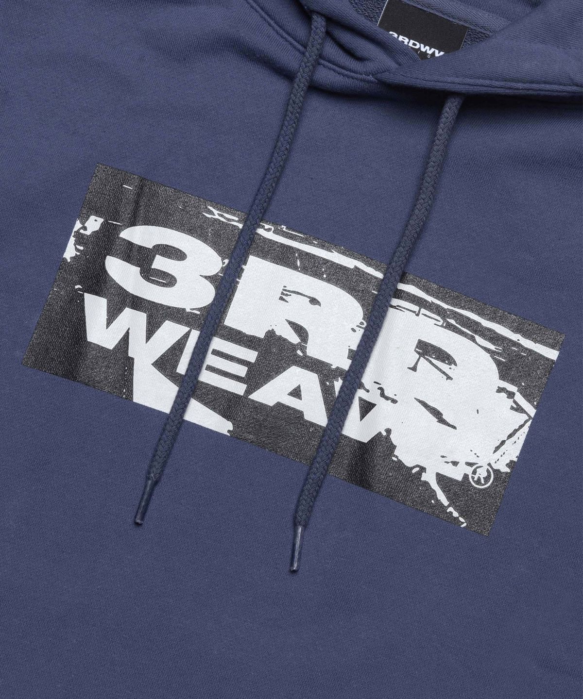 써드위브(THIRDWEAVE) COLOR COMBINATION HOODIE / PURPLE