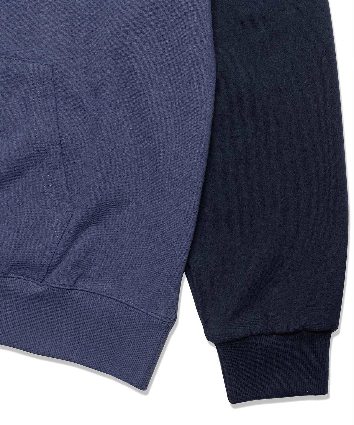 써드위브(THIRDWEAVE) COLOR COMBINATION HOODIE / PURPLE