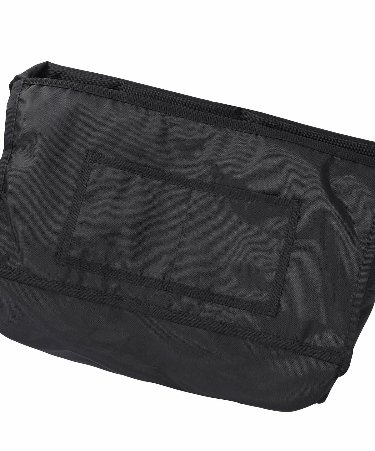 써드위브(THIRDWEAVE) REFLECTIVE BELT MESSENGER BAG / BLACK