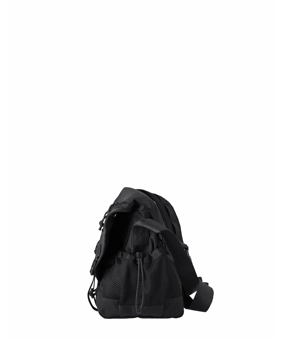 써드위브(THIRDWEAVE) REFLECTIVE BELT MESSENGER BAG / BLACK