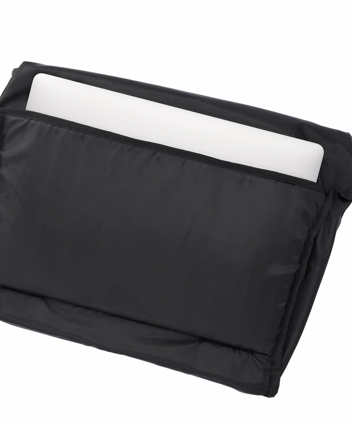 써드위브(THIRDWEAVE) REFLECTIVE BELT MESSENGER BAG / BLACK