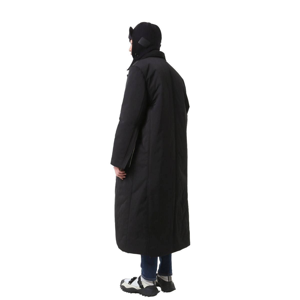 씨웨어 바이 더 지니어스(C WEAR BY THE GENIUS) 이어플랩 캡 블랙