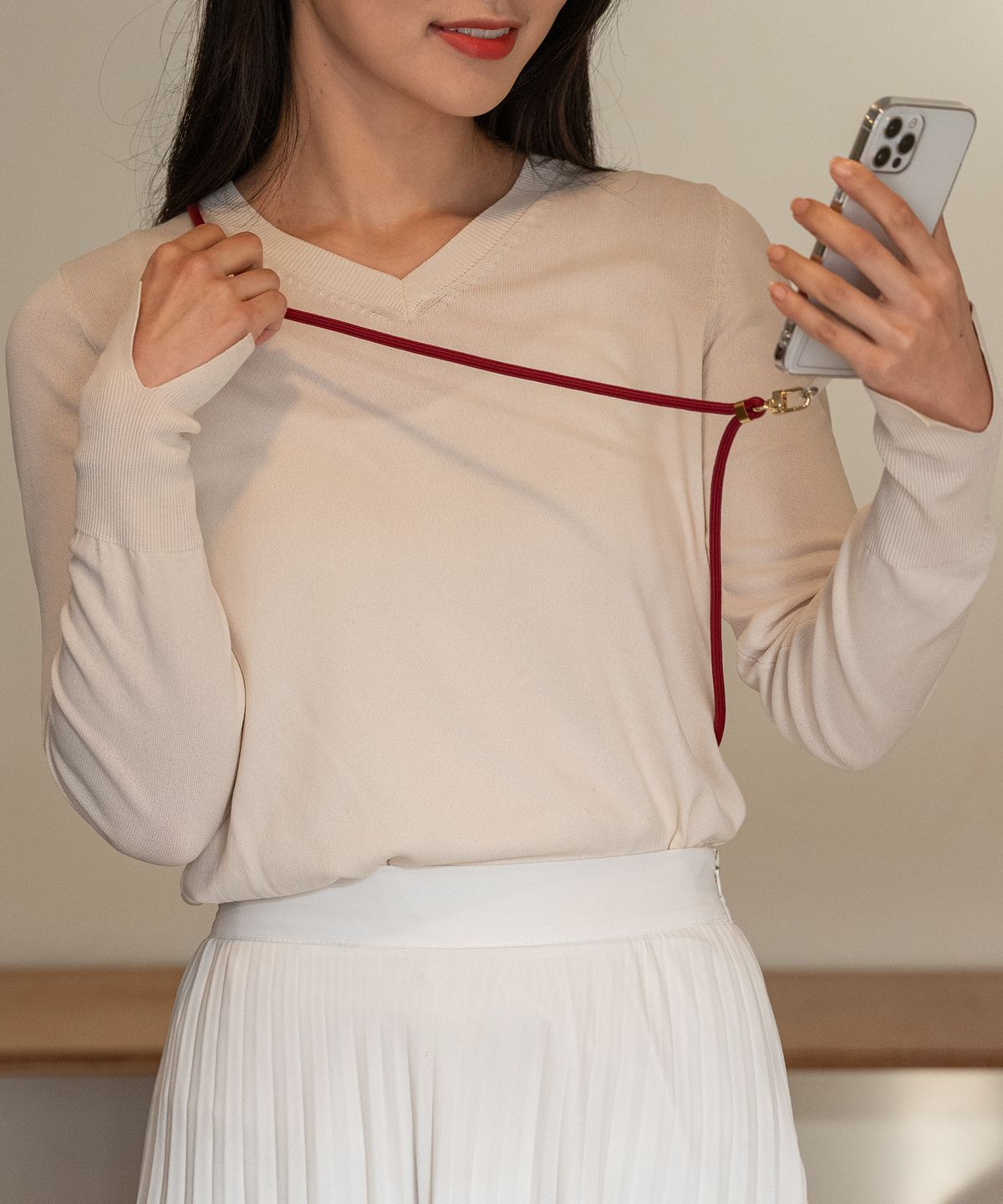 신지모루(SINJIMORU) 핸드폰 스트랩 핸드 숄더 스트랩 줄