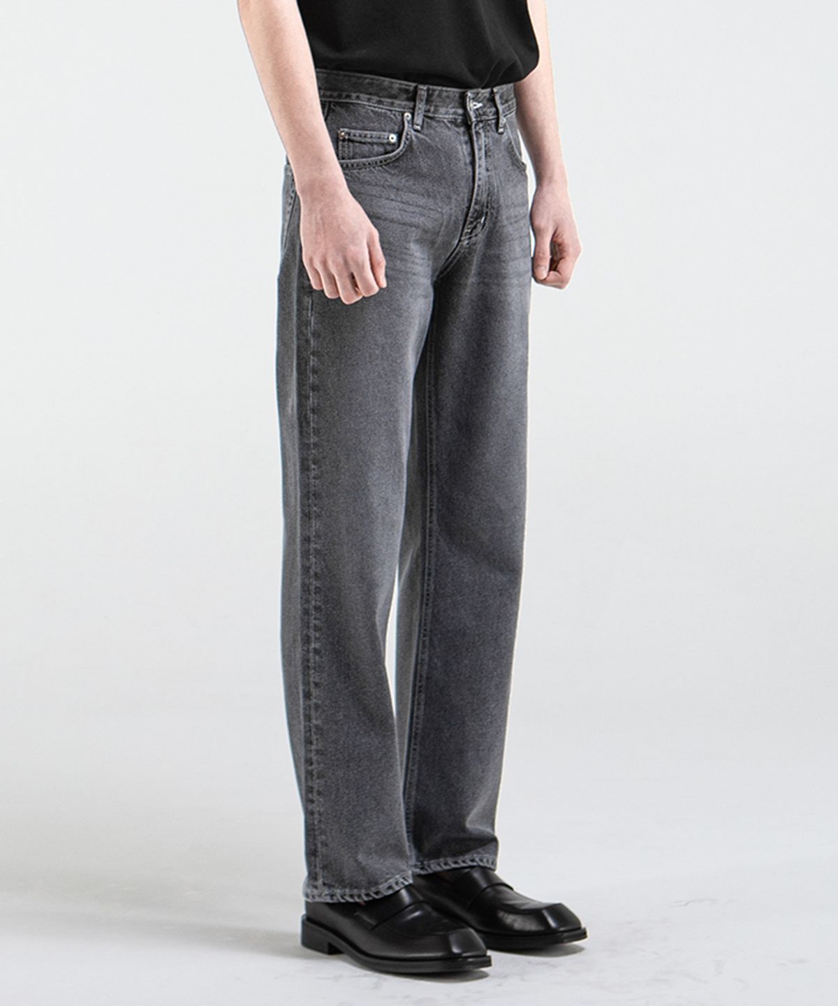 브랜디드(BRANDED) 1892 GRAY HOUSE JEANS [WIDE STRAIGHT]