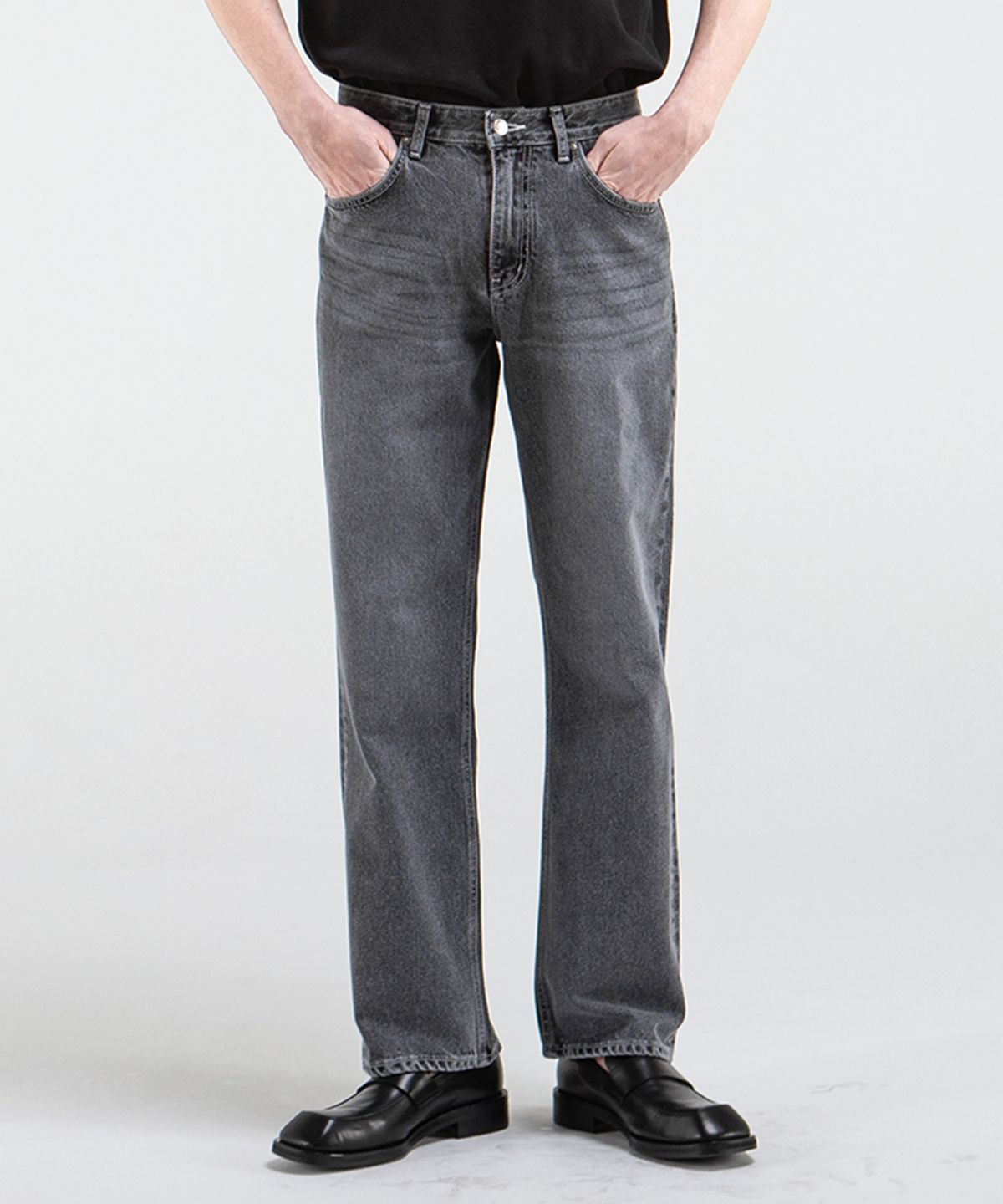 브랜디드(BRANDED) 1892 GRAY HOUSE JEANS [WIDE STRAIGHT]