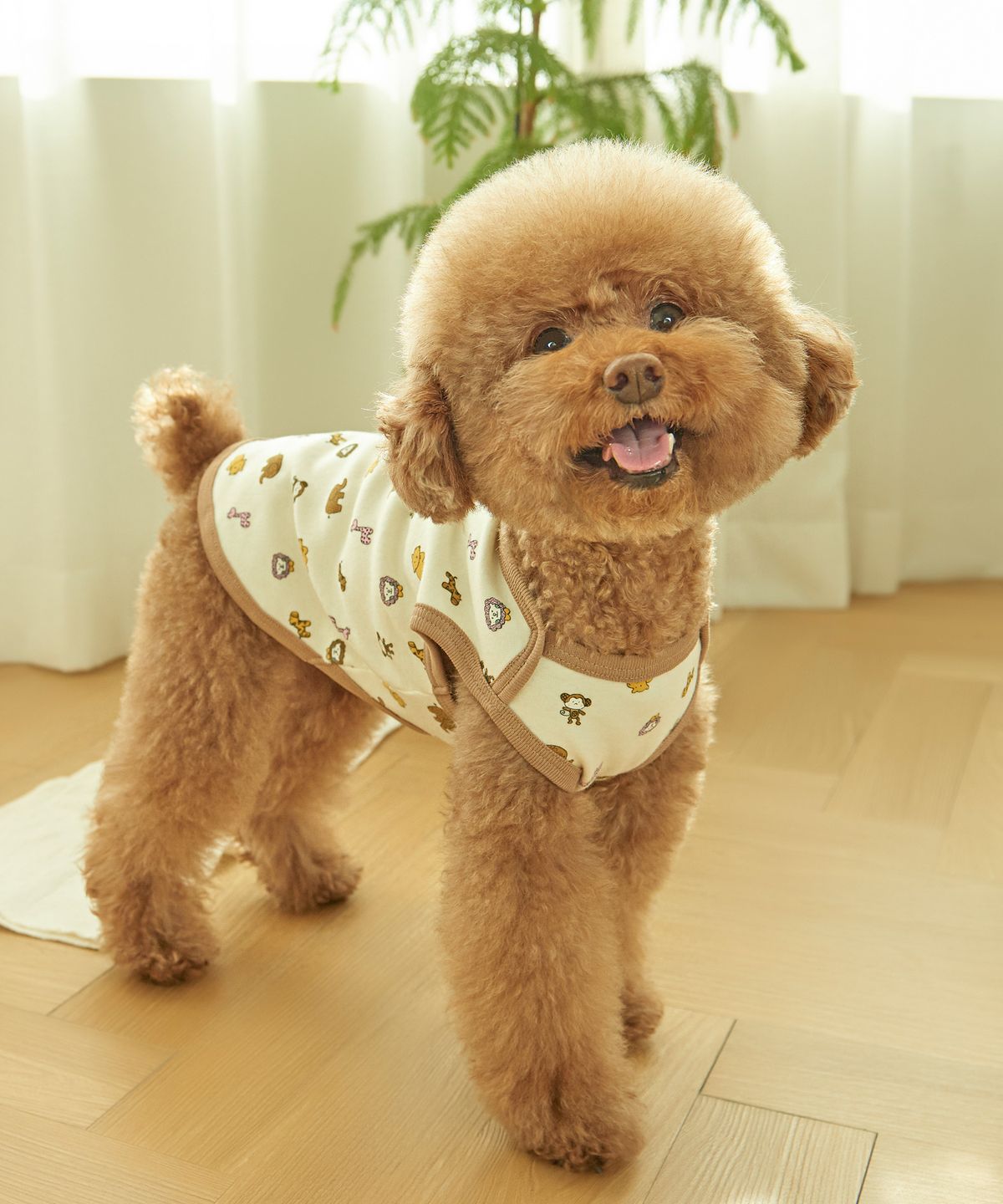 위드토리(WITH TORY) 동물친구들 홈웨어 (크림)