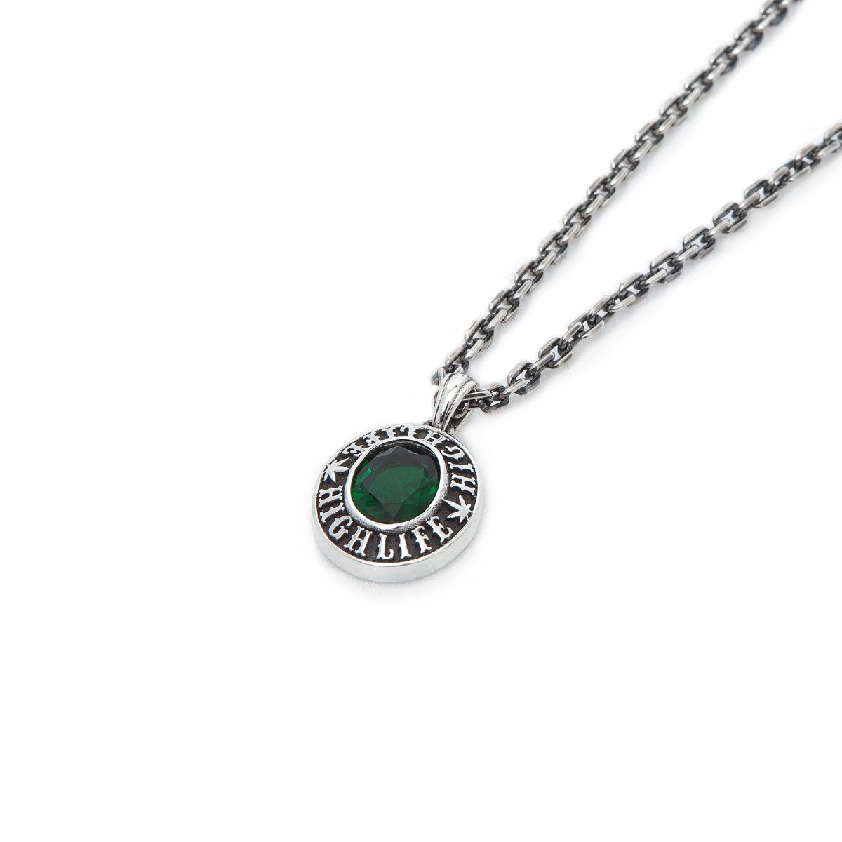 스팅925(STING925) High Life Emerald Pendant