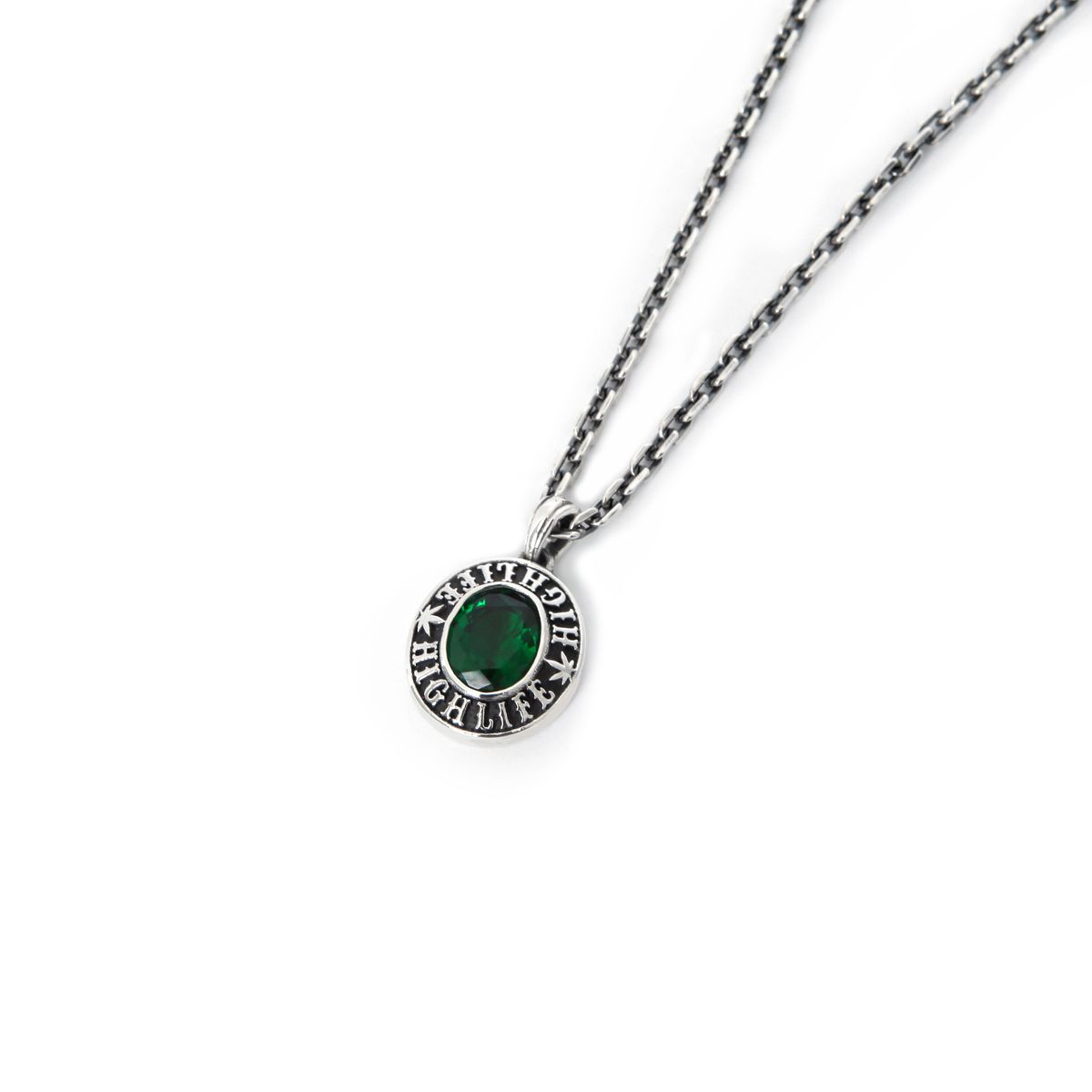 스팅925(STING925) High Life Emerald Pendant