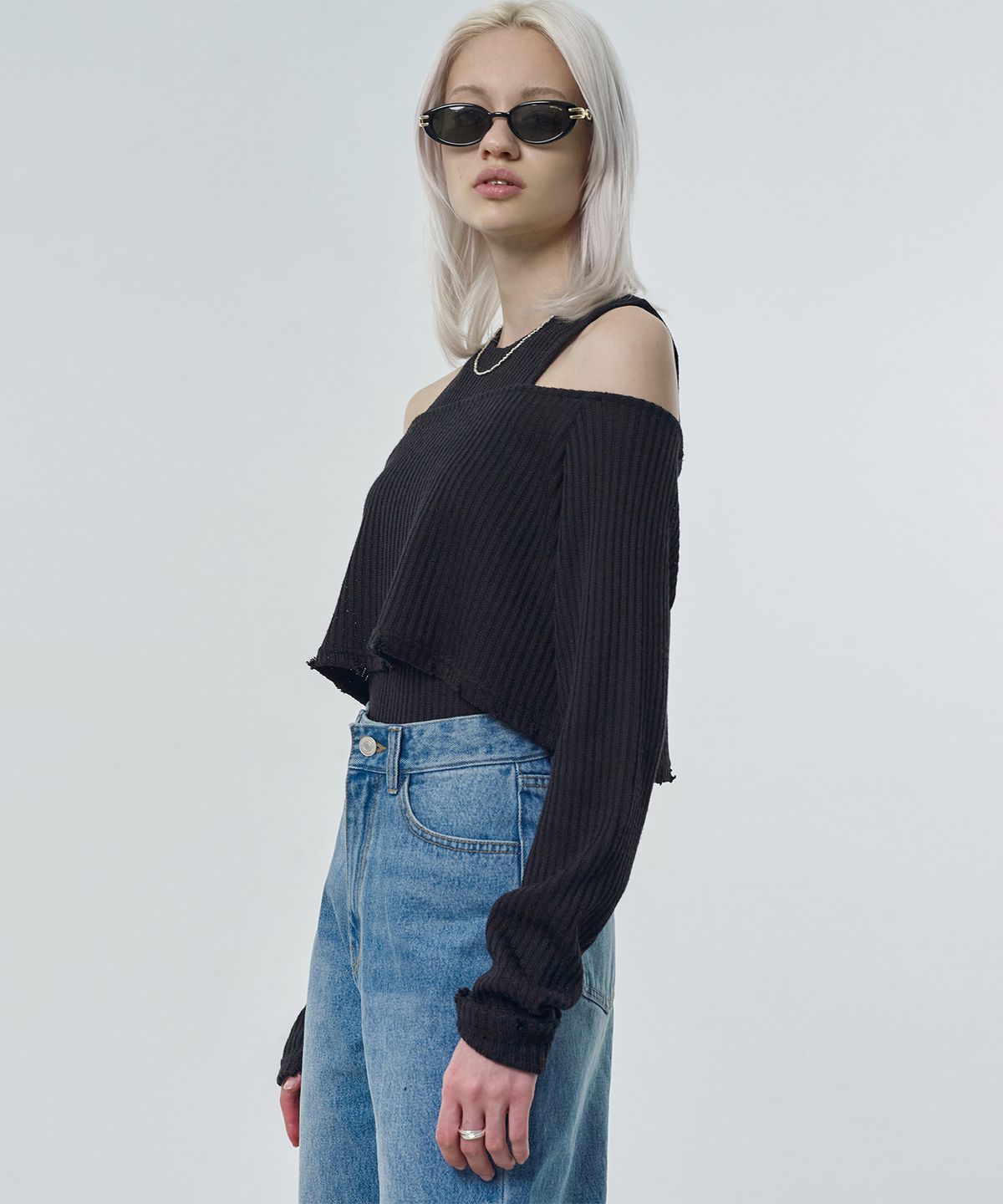 더 로켓(THE ROCKET) R DAMAGE LAYERED T-SHIRT [2colors]