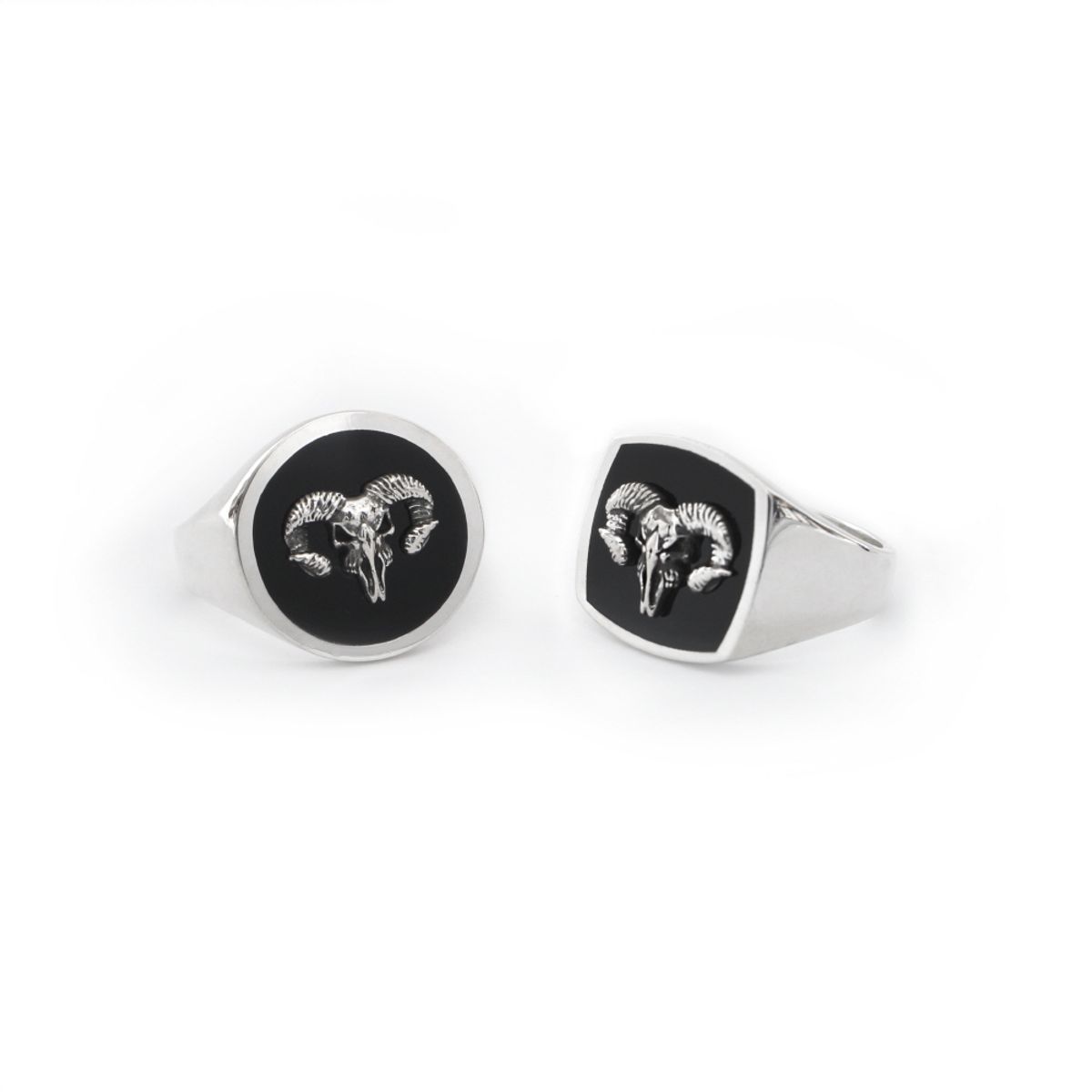 스팅925(STING925) Square Onyx Ring