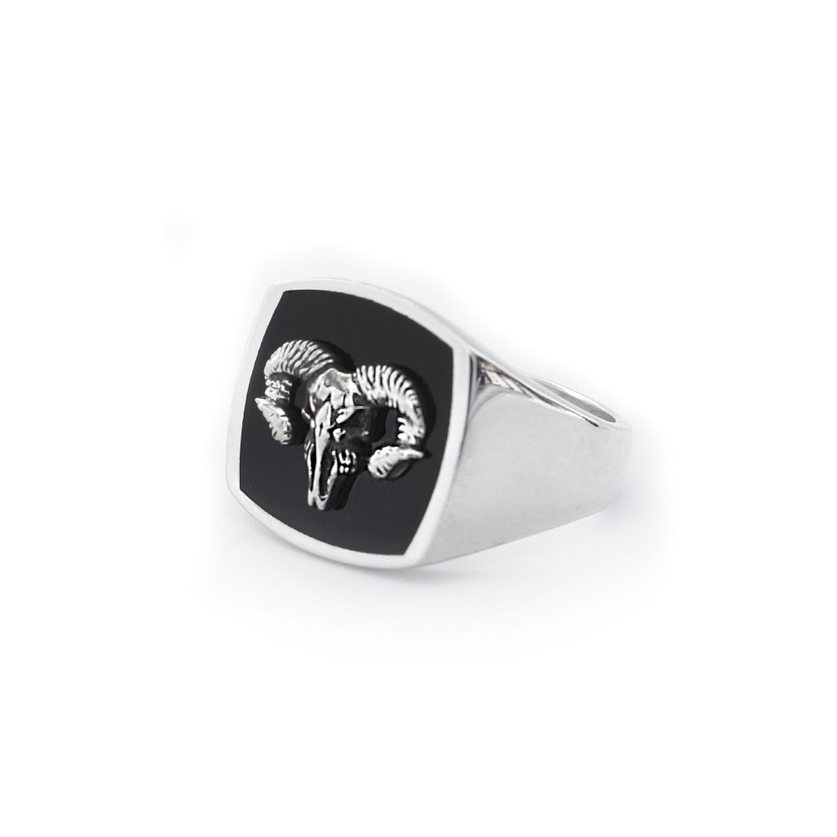 스팅925(STING925) Square Onyx Ring