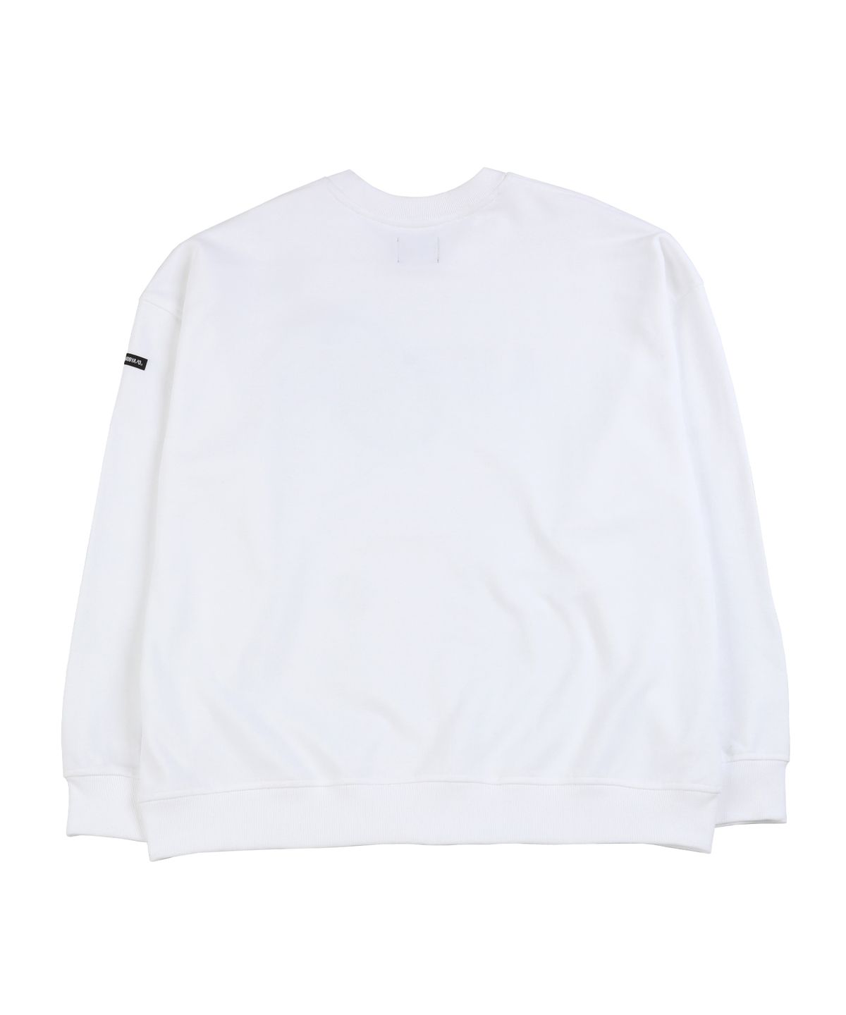 아조바이아조(AJOBYAJO) Logo Patchwork Oversized Sweatshirt [White]