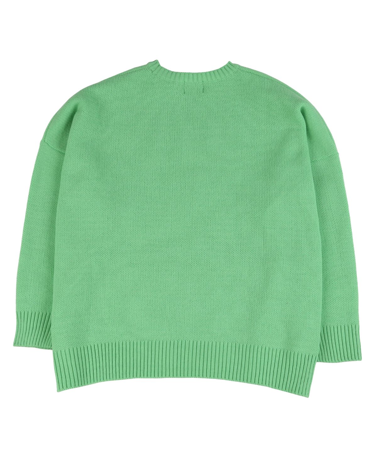 아조바이아조(AJOBYAJO) Bambi Oversized Sweater [Green]