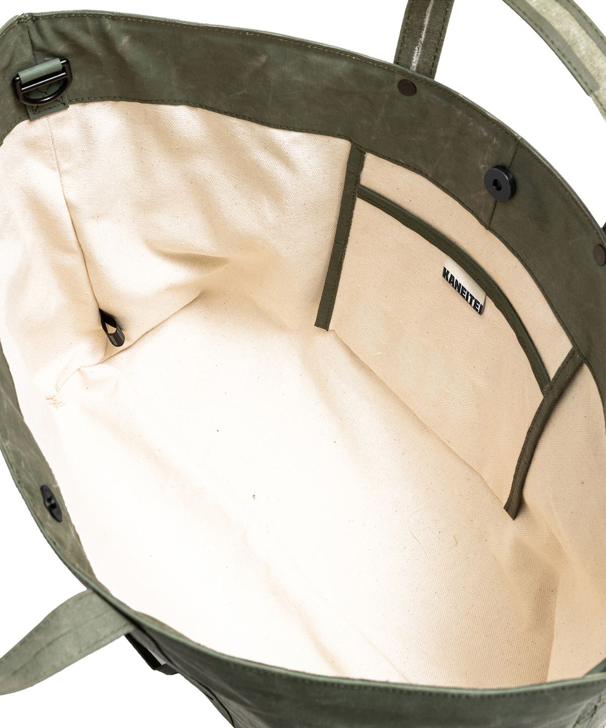 카네이테이(KANEITEI) MASON TOOL BAG M (OLIVE DRAB) / UPCYCLED