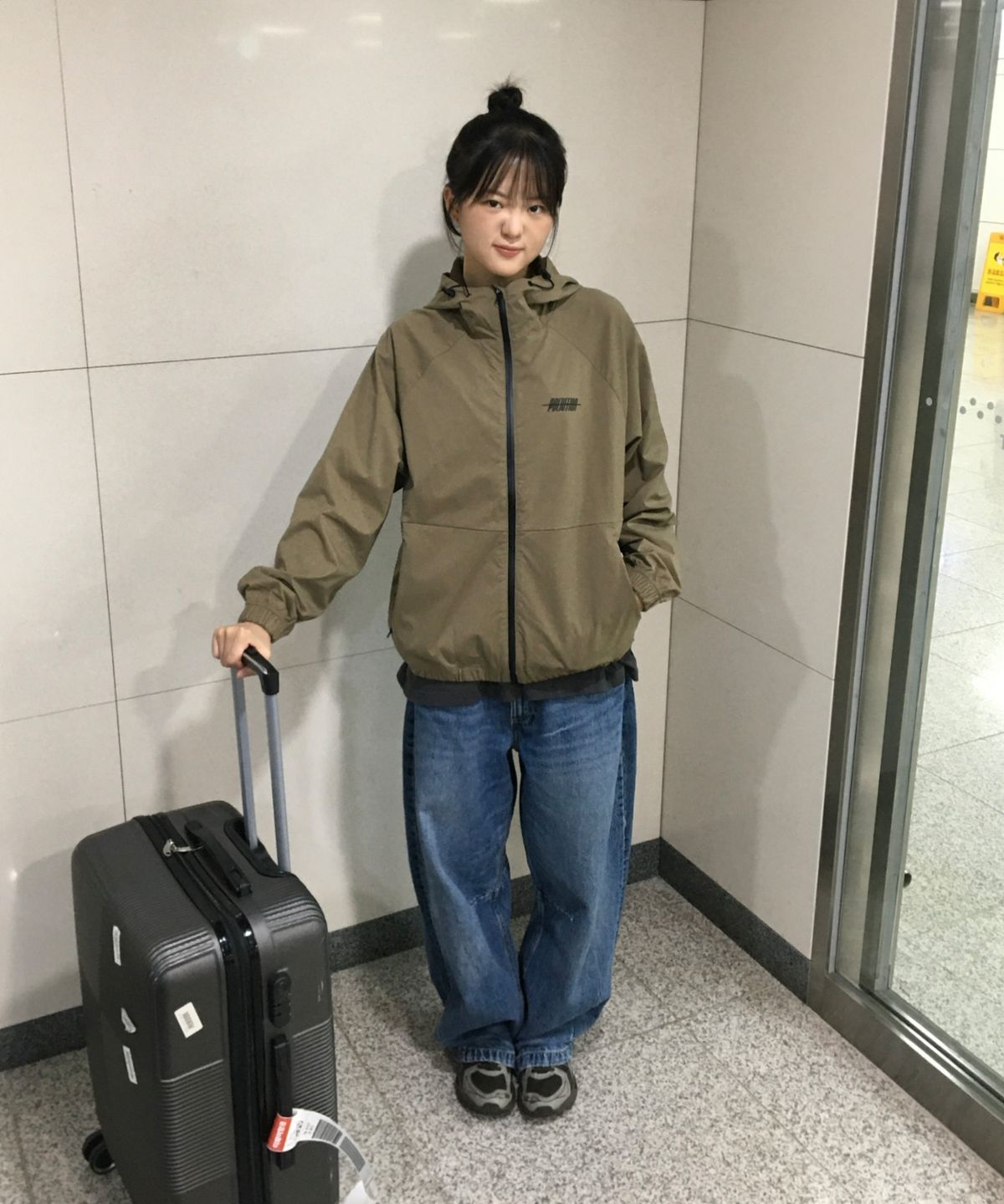 폴루션(POLLUTION) Print Windbreaker Jacket