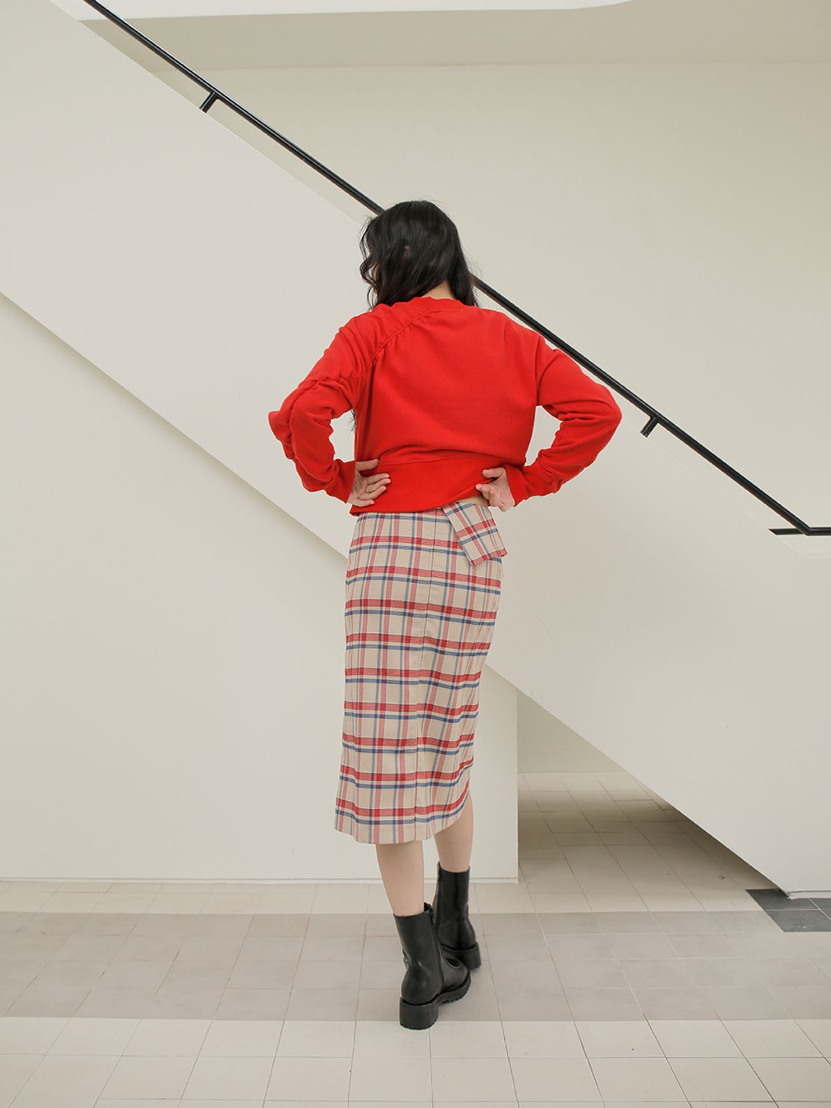 느와(NOIR) Carl Skirt