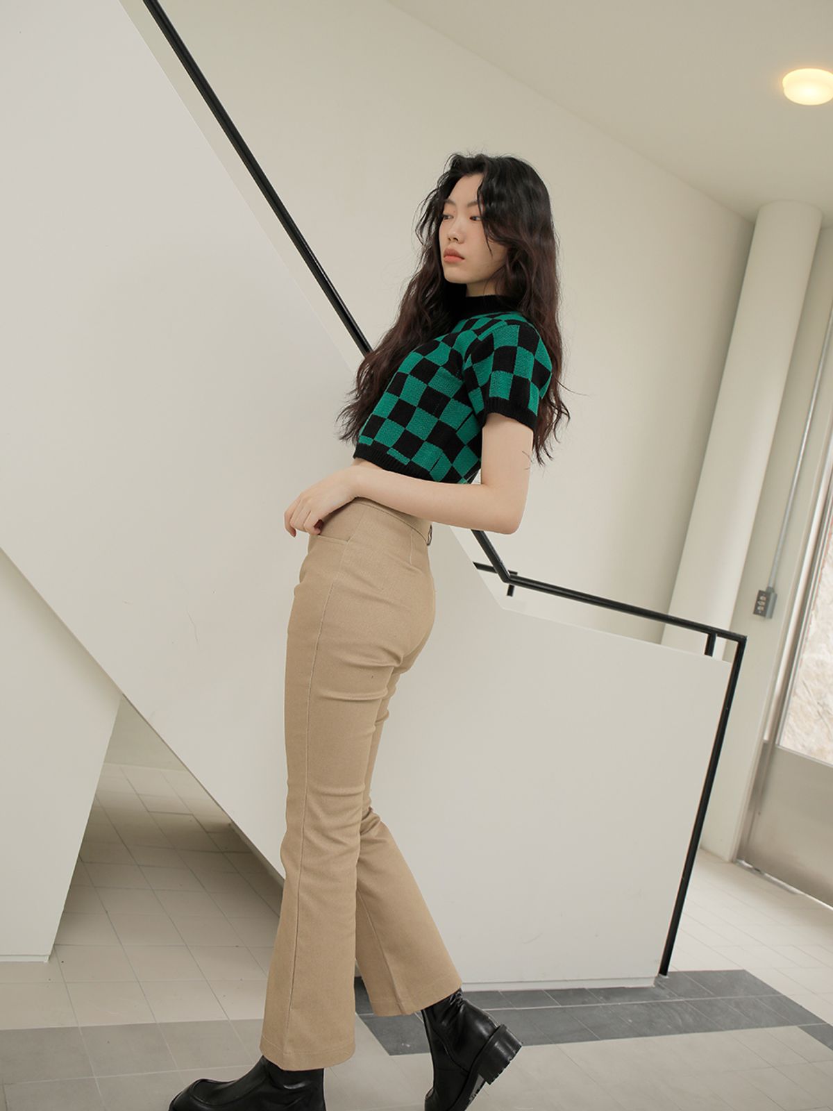느와(NOIR) Boots Pants