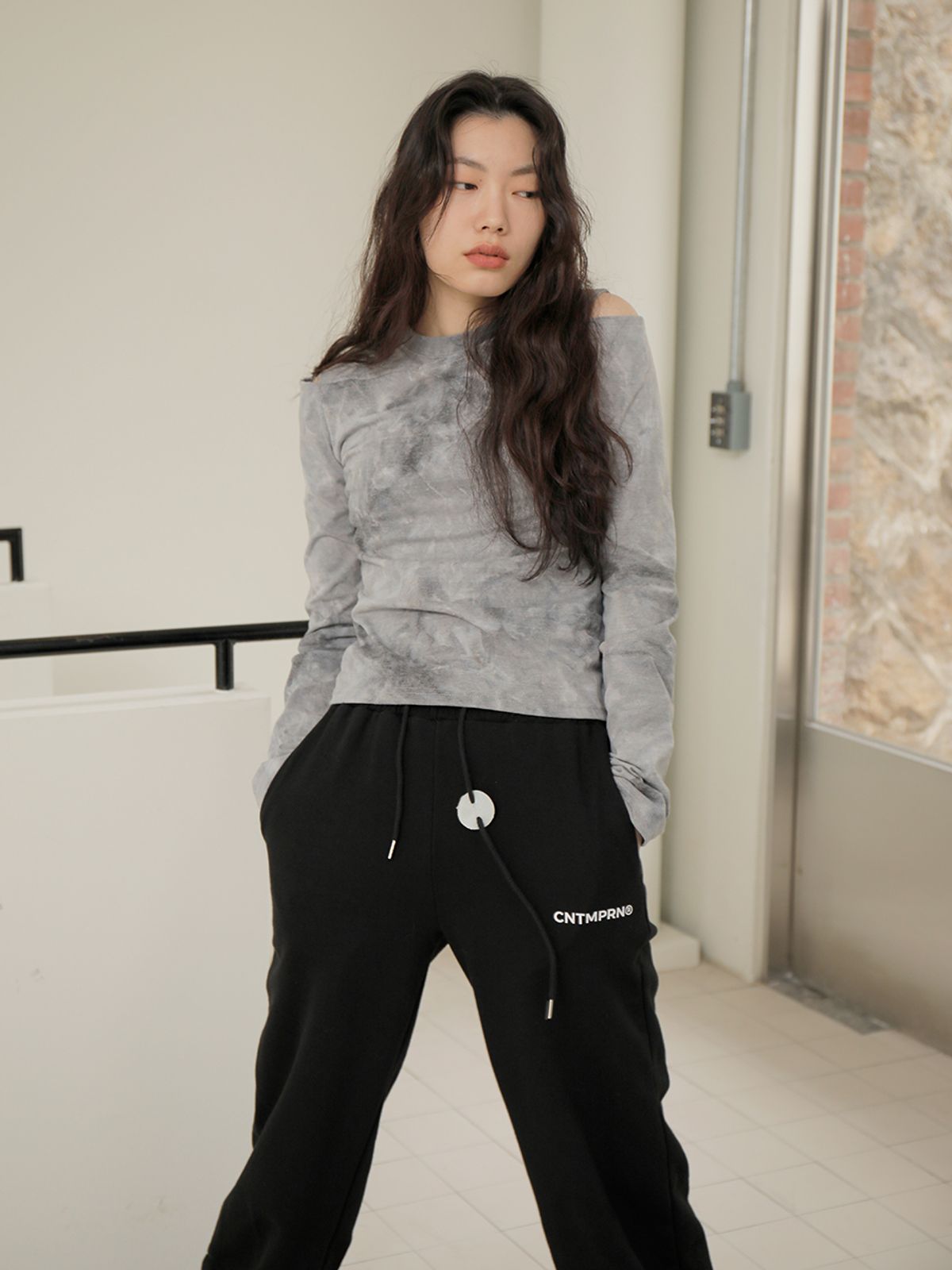 느와(NOIR) Logo Sweatpants