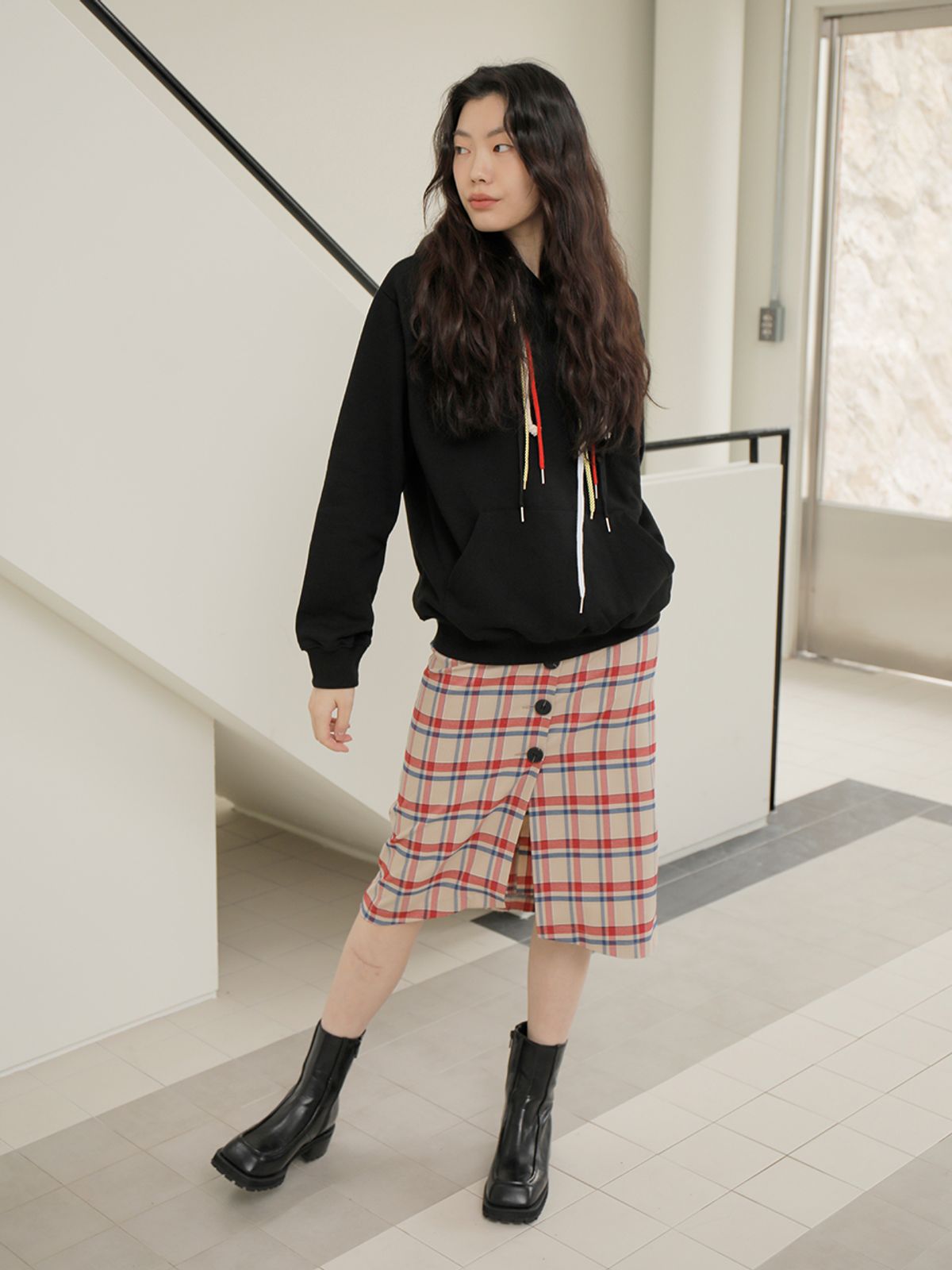 느와(NOIR) Rope Hoodie