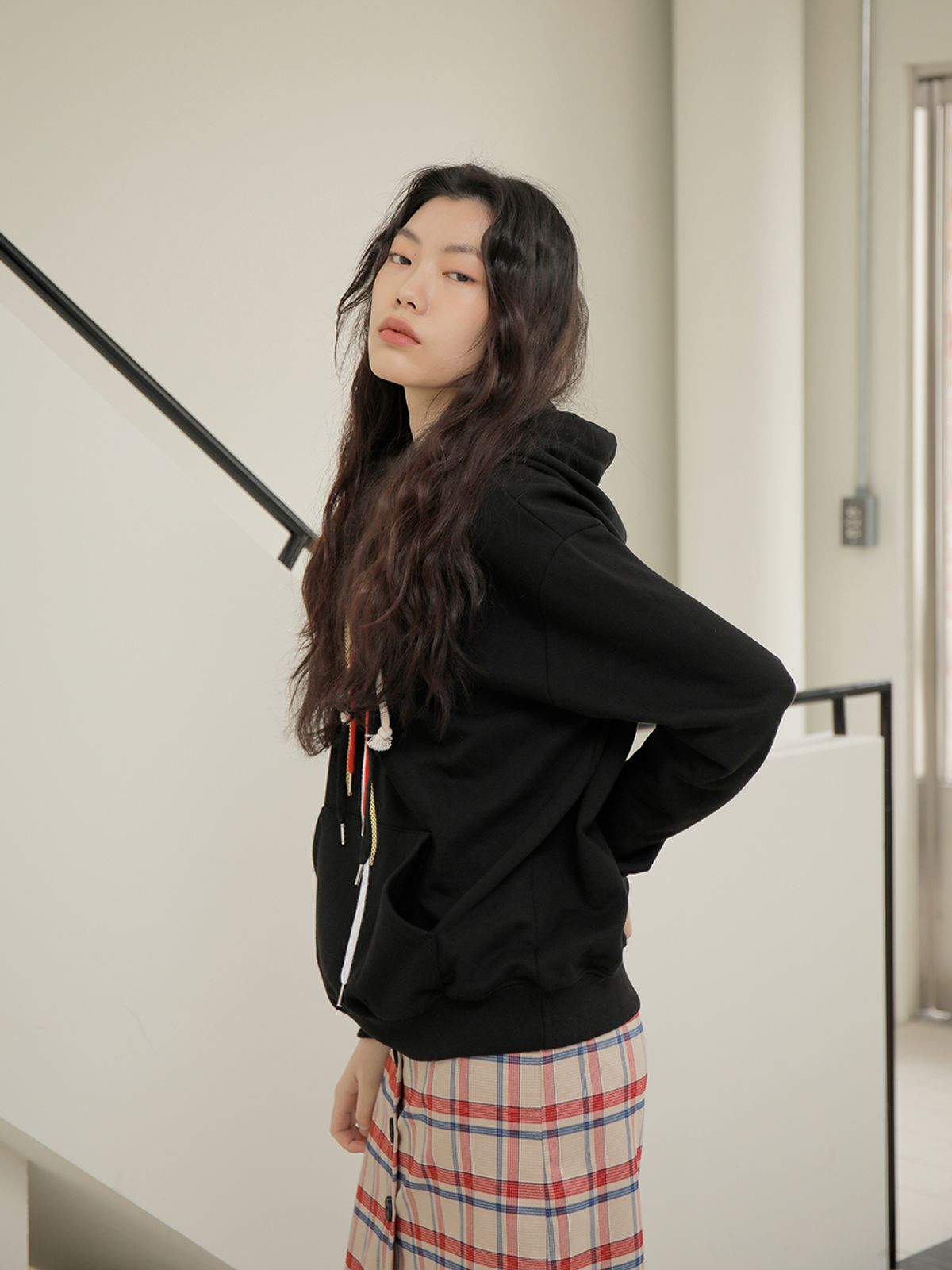 느와(NOIR) Rope Hoodie