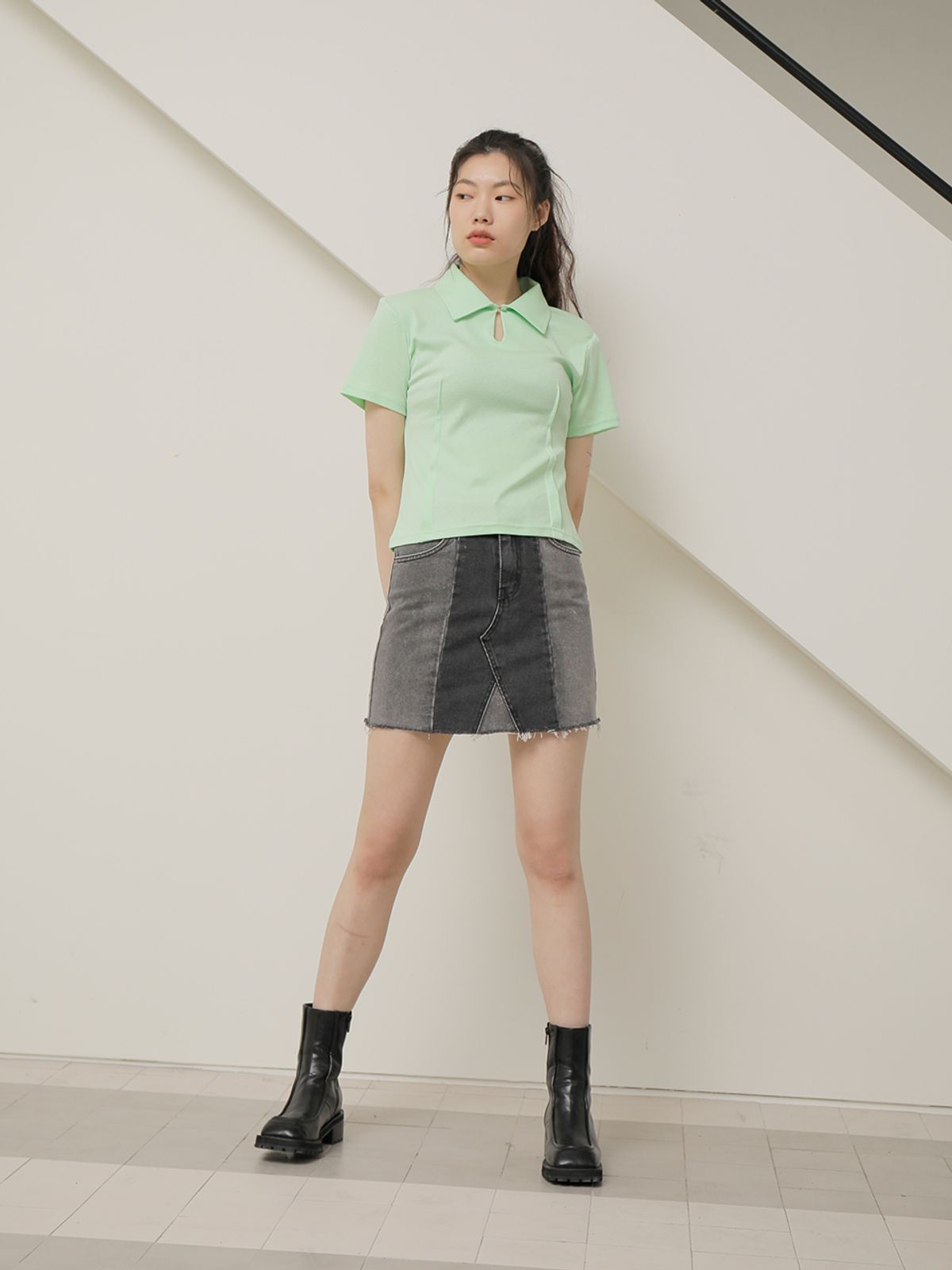 느와(NOIR) Water Drop T-shirts