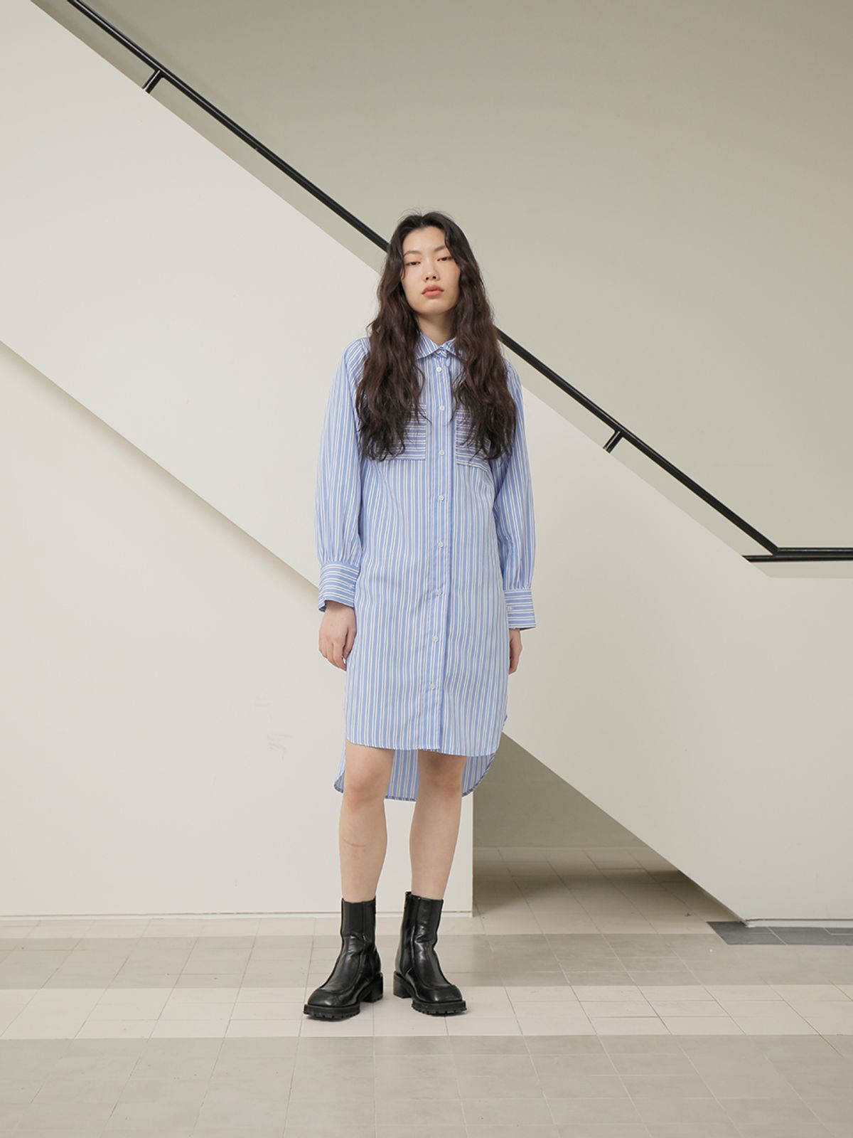 느와(NOIR) G Shirts Dress