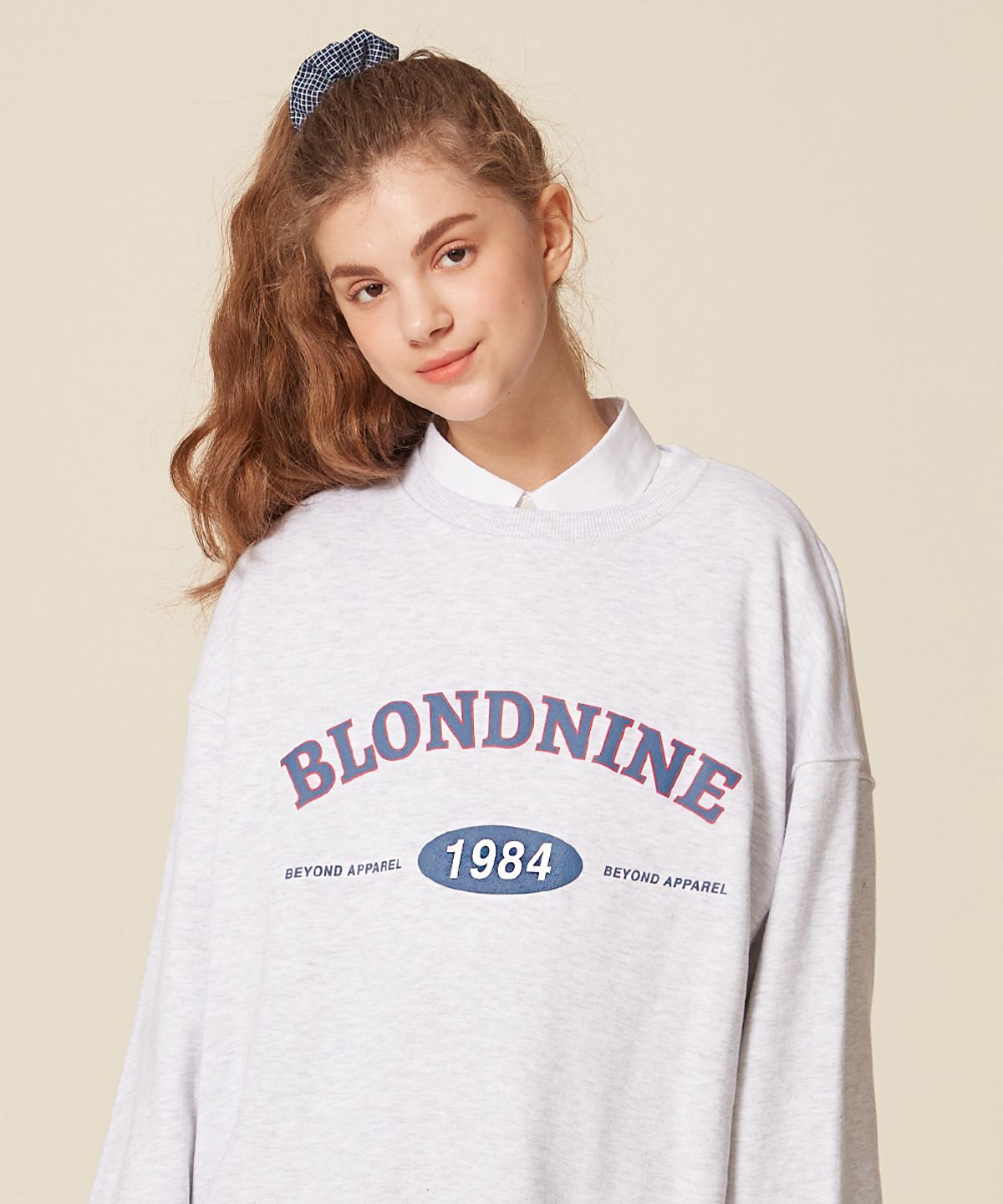 블론드나인(BLOND9) BLDN BA ARCH LOGO SWEAT SHIRTS (11 colors)