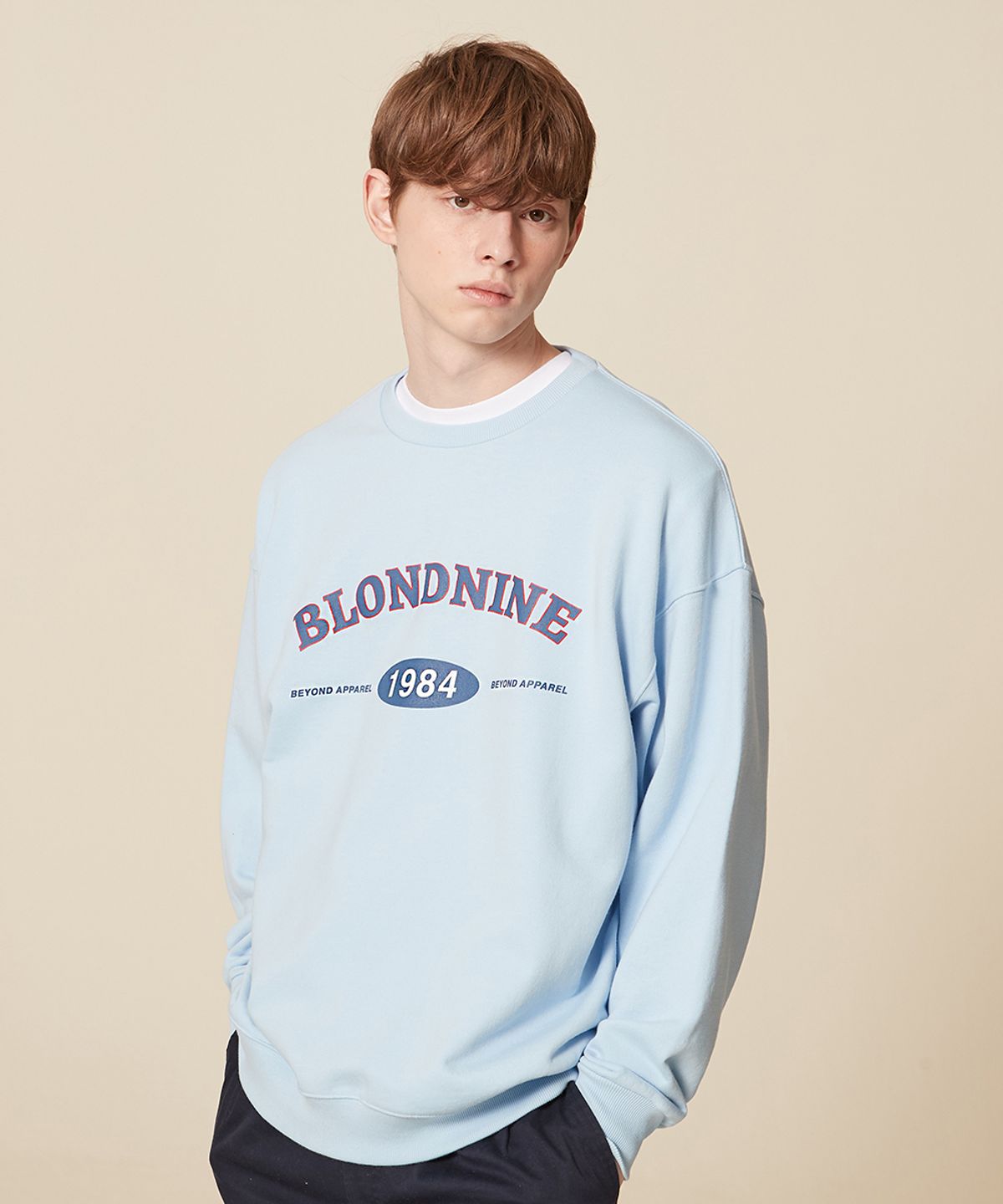 블론드나인(BLOND9) BLDN BA ARCH LOGO SWEAT SHIRTS (11 colors)