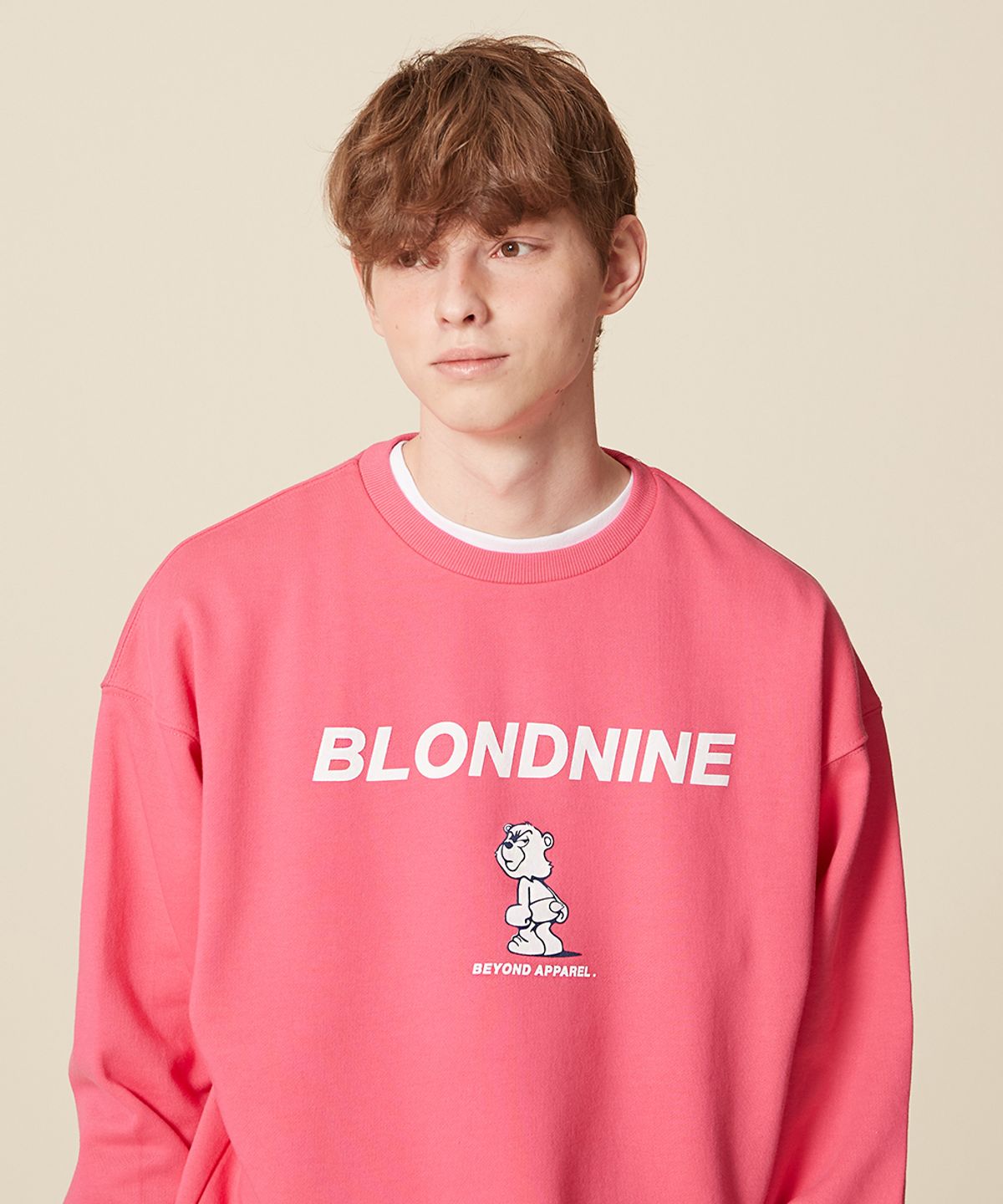 블론드나인(BLOND9) BLDN GRUMPY BEAR SWEAT SHIRTS (11 colors)