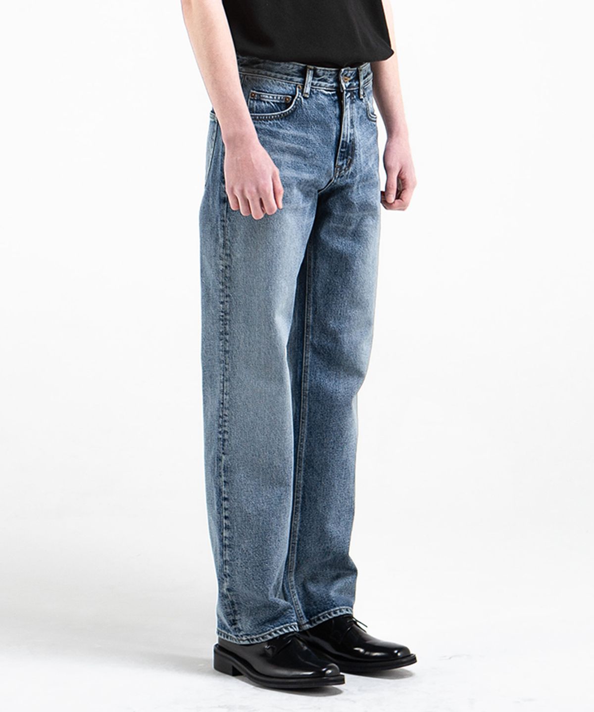브랜디드(BRANDED) 51015 KURABO ROCKSTAR JEANS [WIDE STRAIGHT]