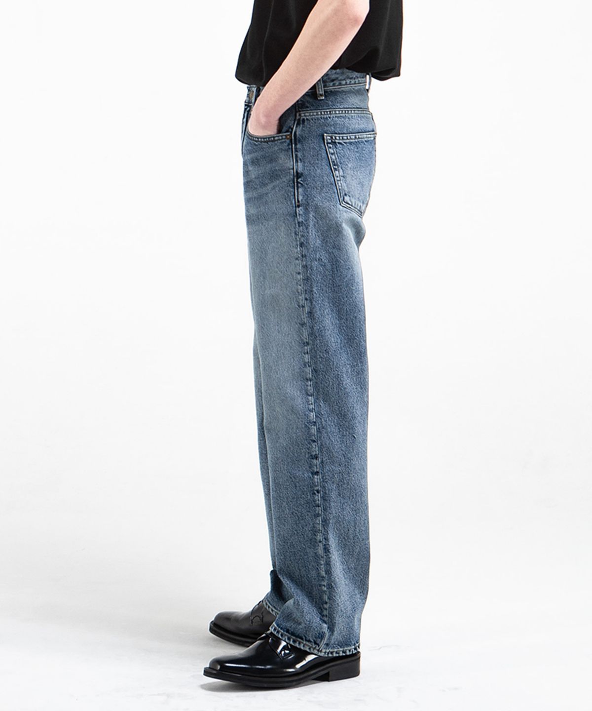 브랜디드(BRANDED) 51015 KURABO ROCKSTAR JEANS [WIDE STRAIGHT]