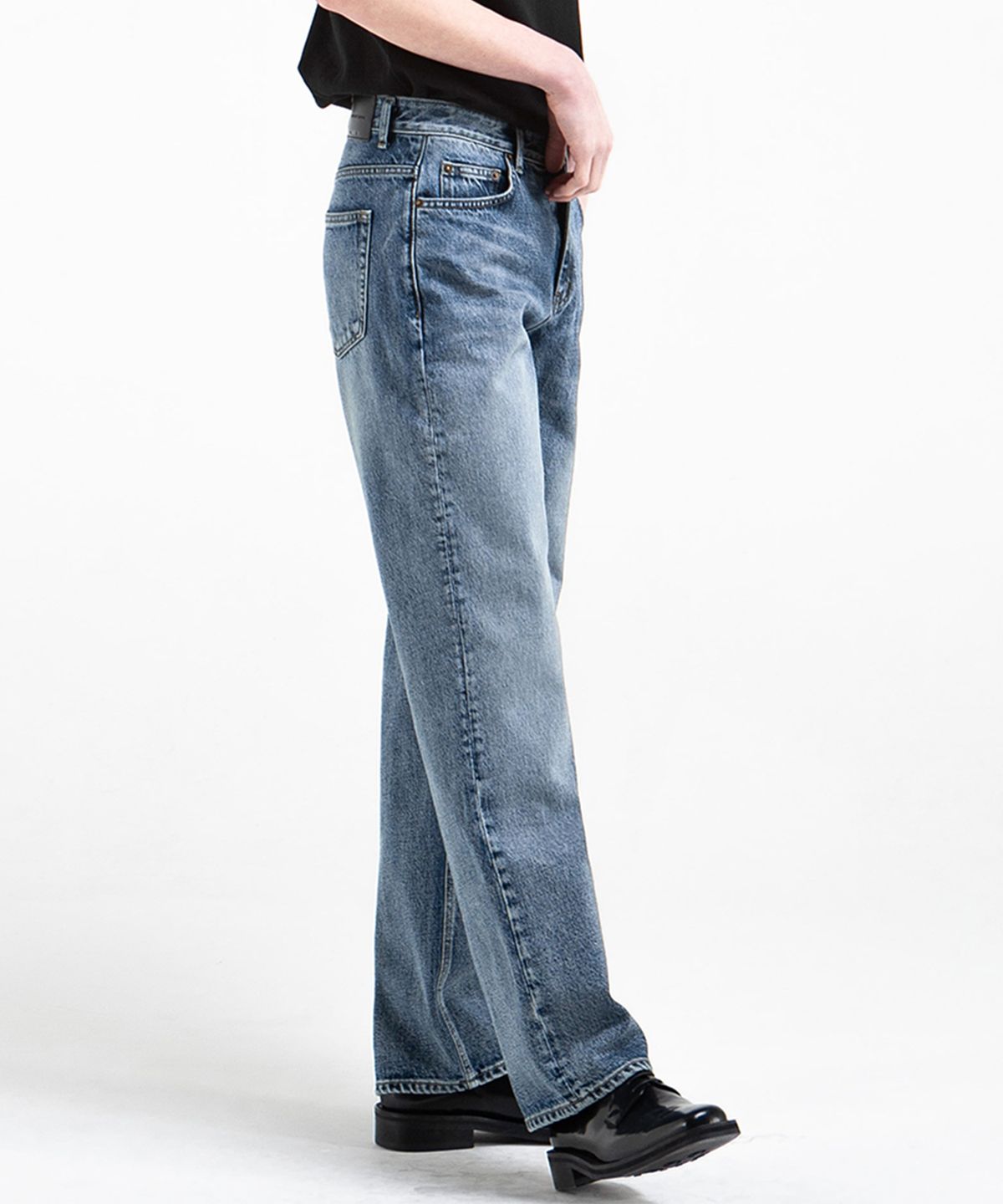브랜디드(BRANDED) 51015 KURABO ROCKSTAR JEANS [WIDE STRAIGHT]