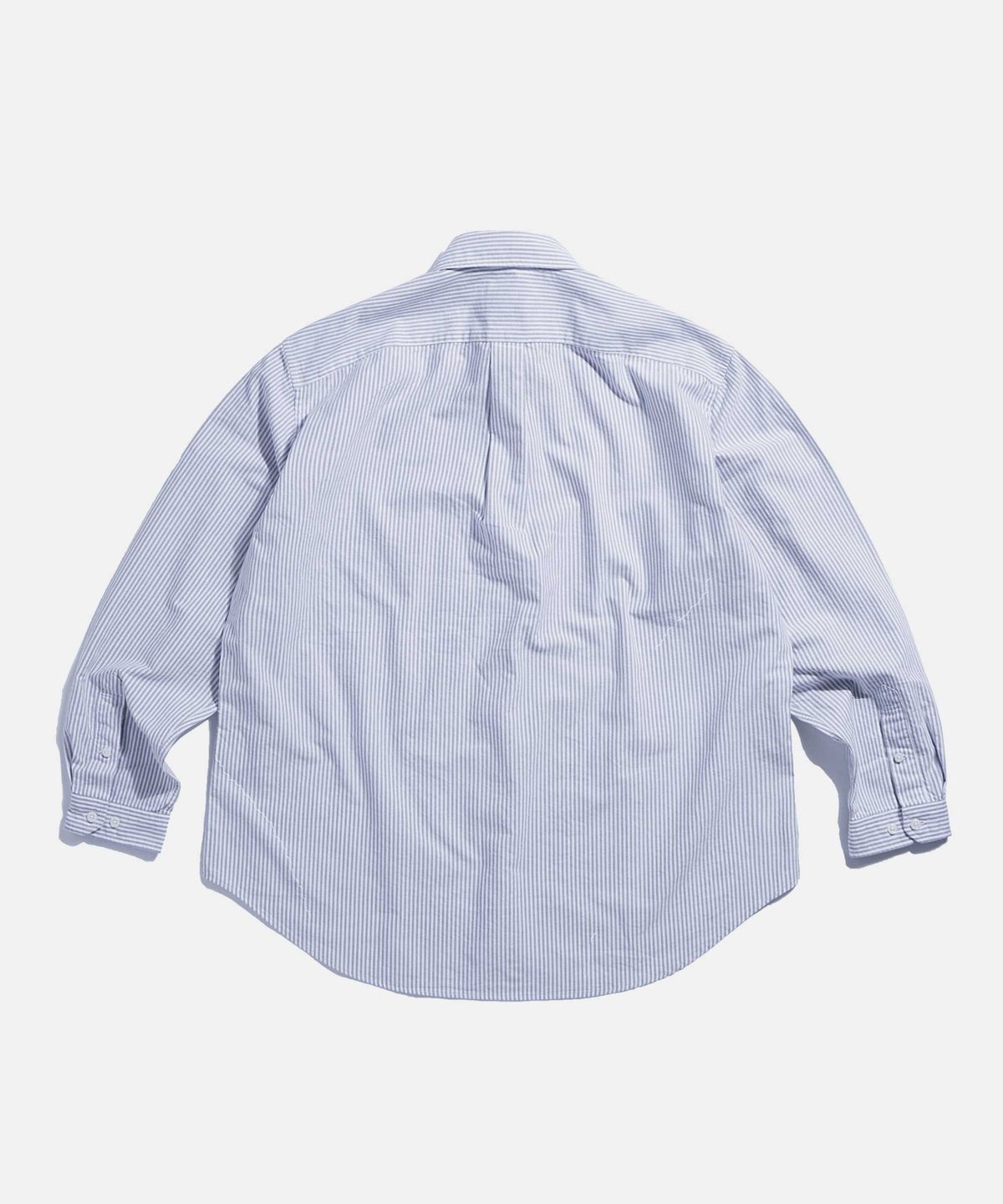 에스피오나지(ESPIONAGE) Oxford Over Shirt Grey Stripe