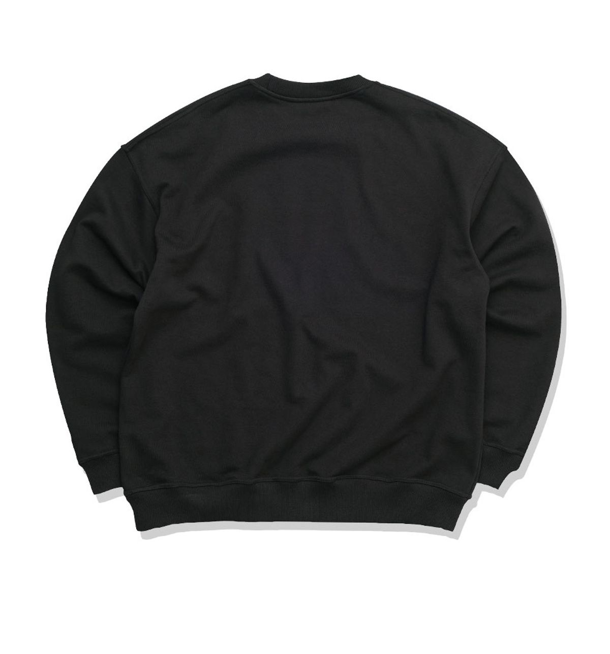261이유아이(261EUI) CIRCLE MARBLING SWEATSHIRT BLACK