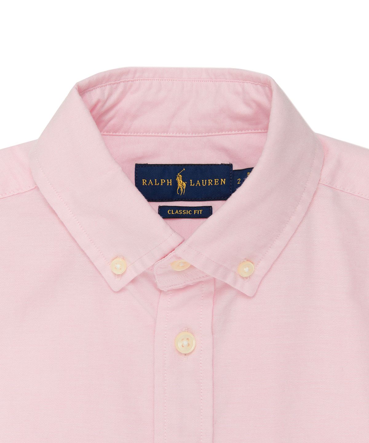 폴로 랄프 로렌(POLO RALPH LAUREN) W 클래식핏 옥스포드 셔츠 - 핑크