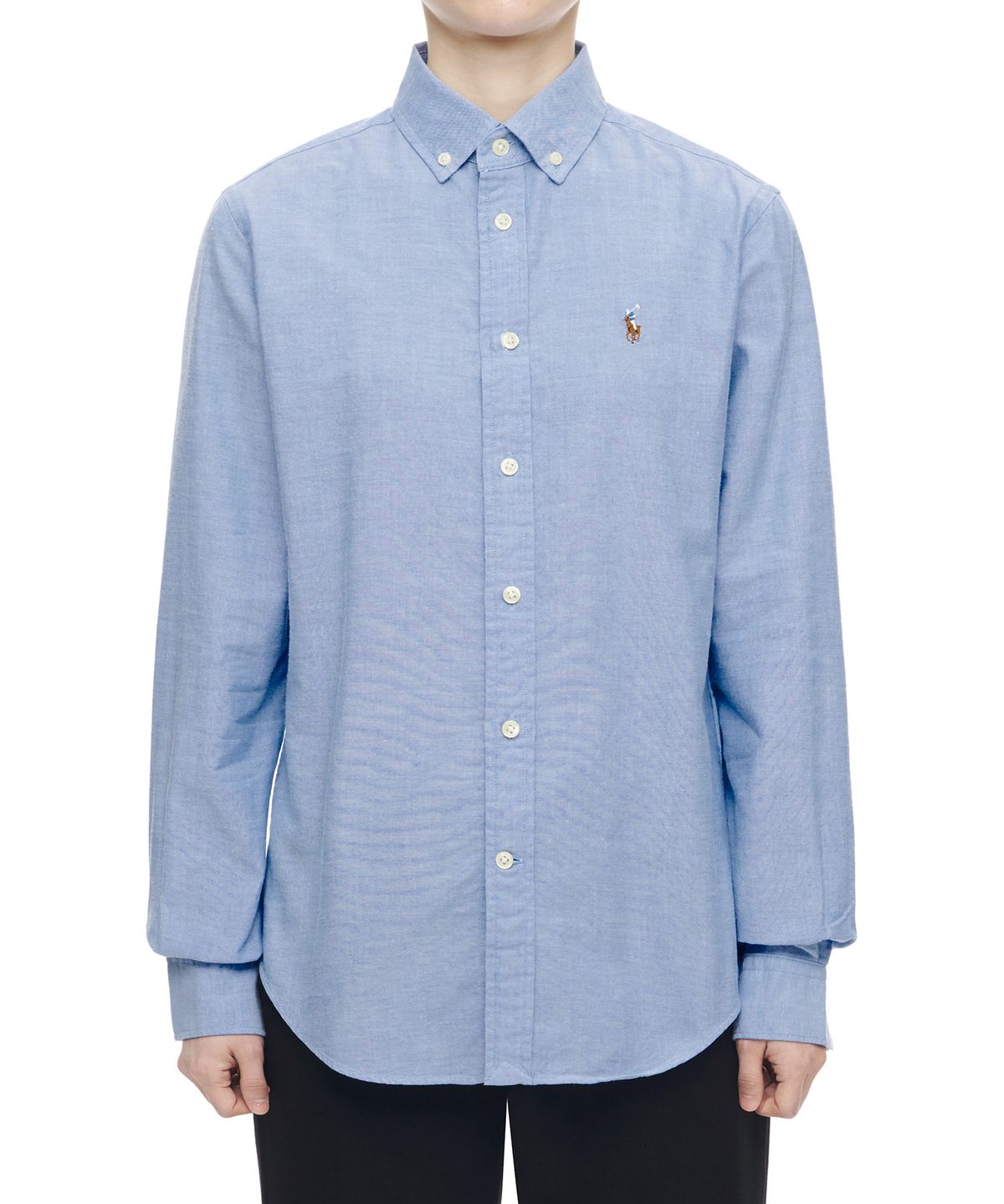 폴로 랄프 로렌(POLO RALPH LAUREN) W 클래식핏 옥스포드 셔츠 - 블루