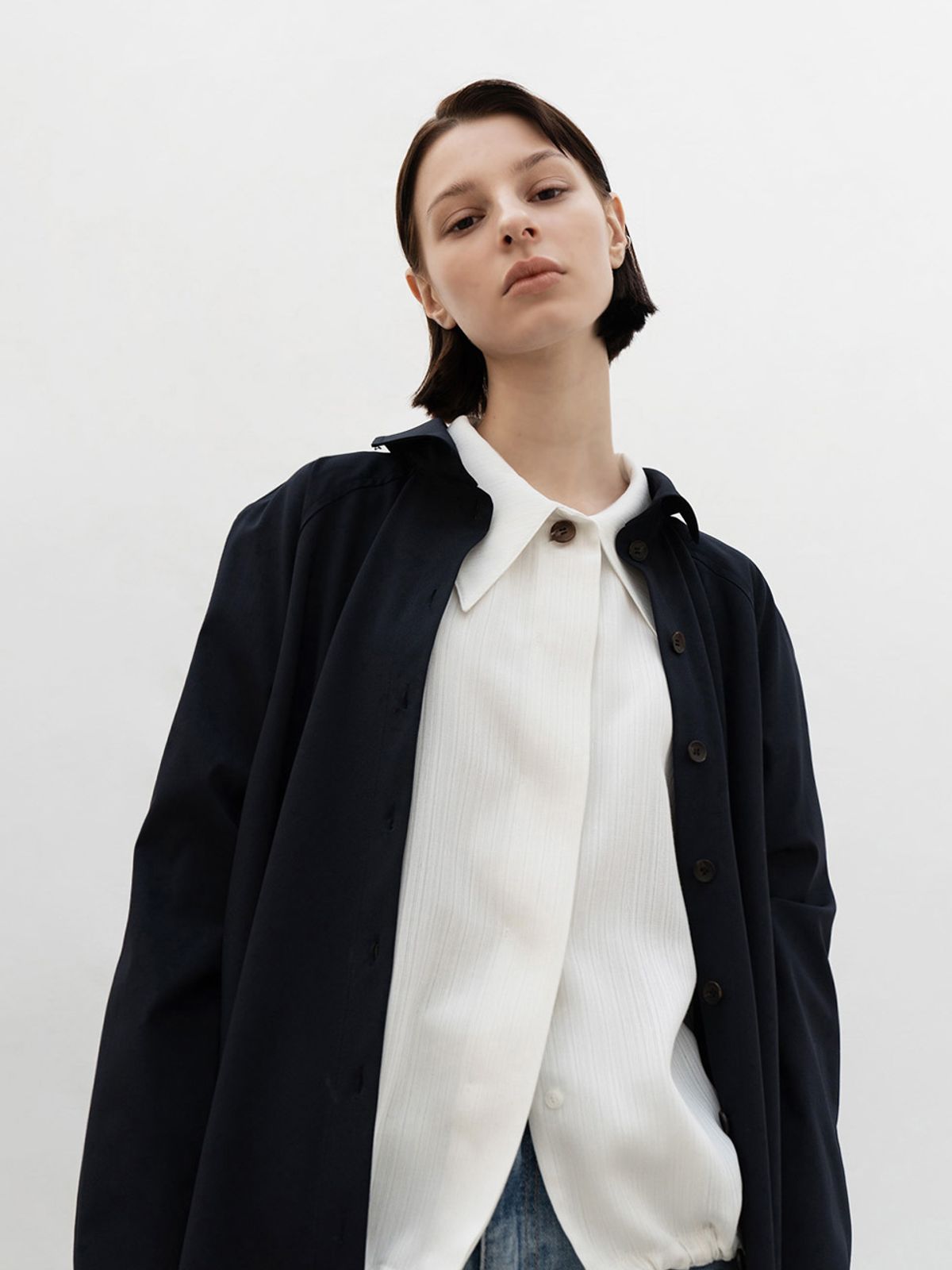 아바몰리(AVA MOLLI) FRONT BACK DRESS (NAVY)