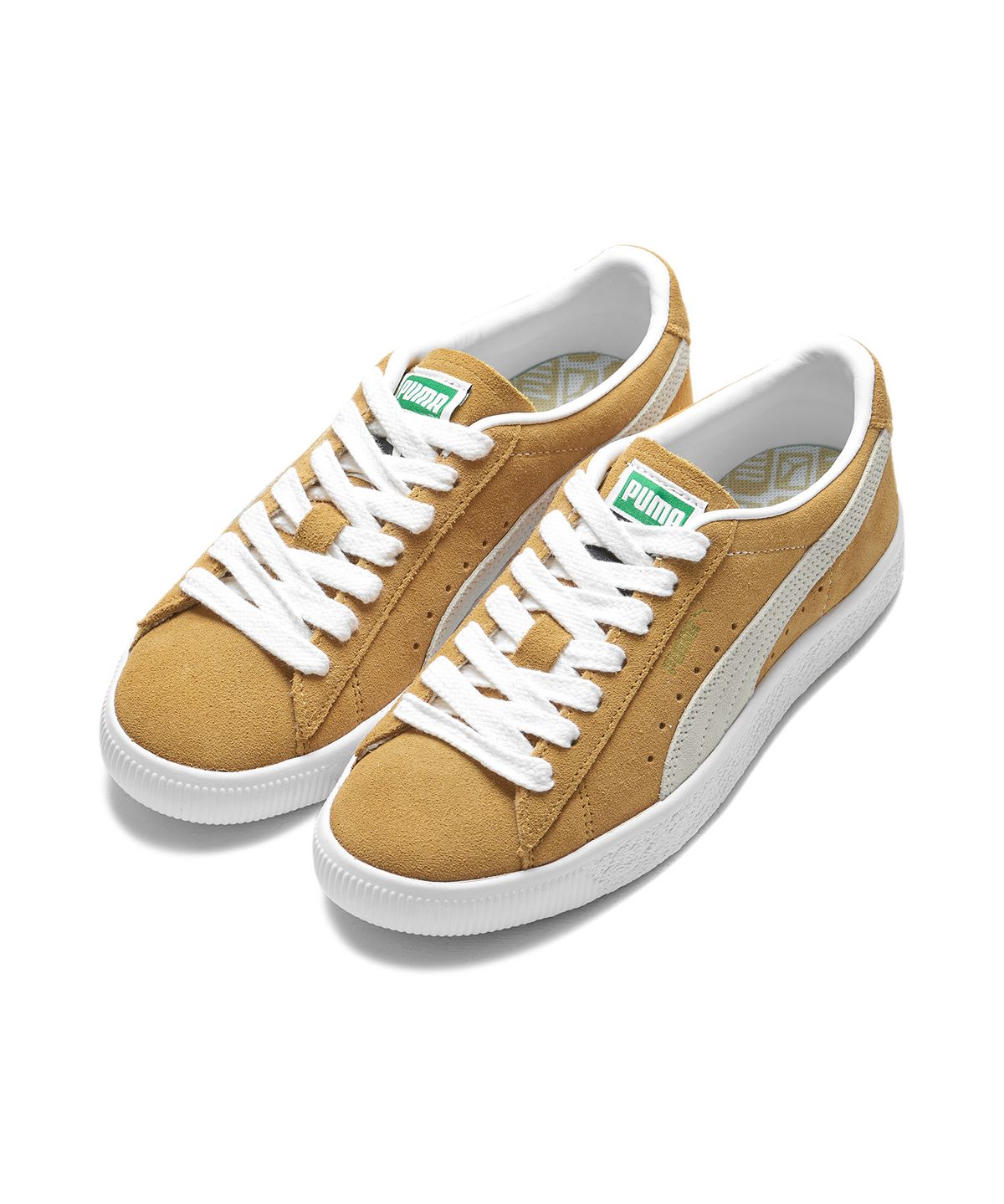 푸마(PUMA) 스웨이드 빈티지 - 머스타드:화이트 / 374921-01