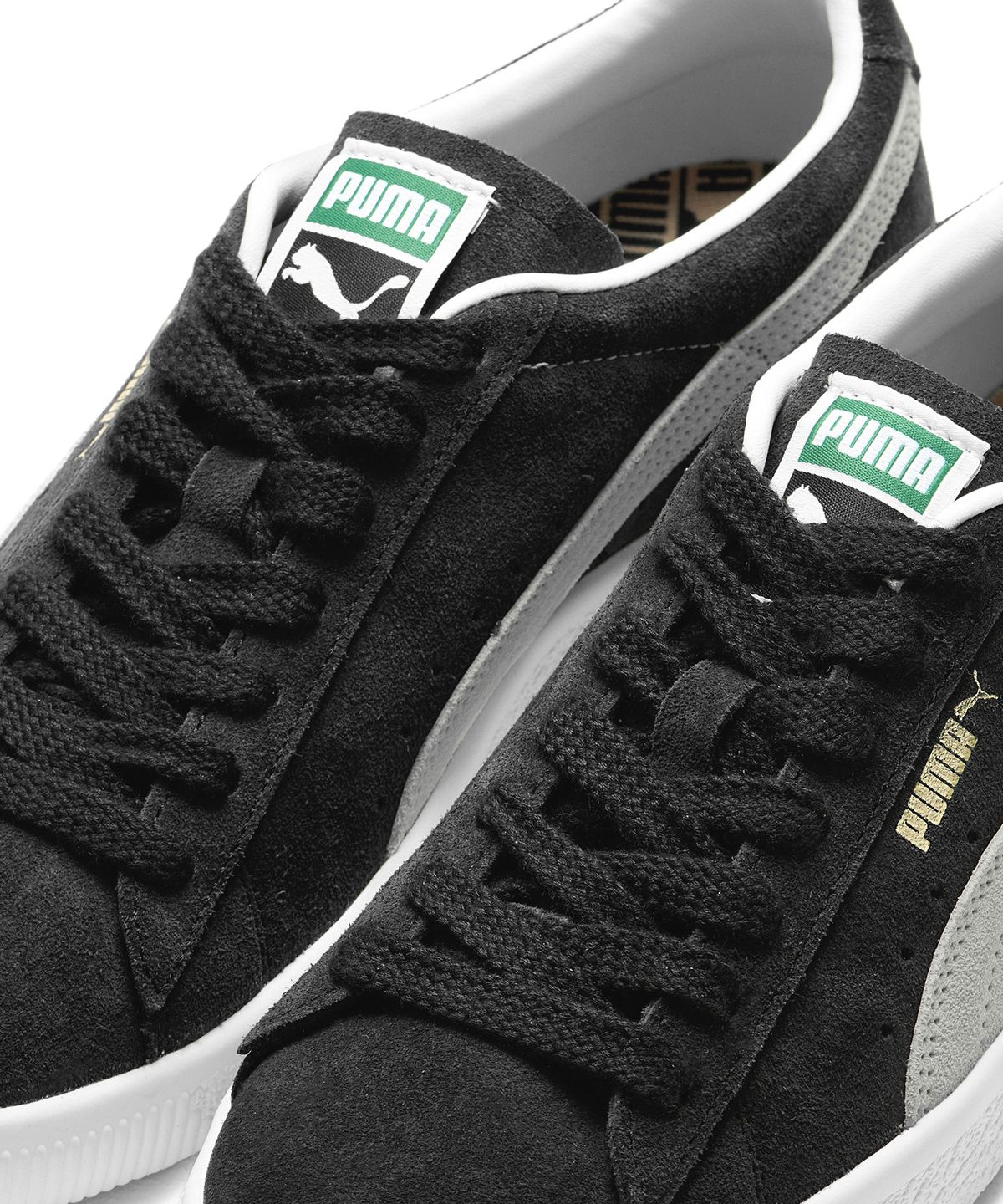 푸마(PUMA) 스웨이드 빈티지 - 블랙:화이트 / 374921-05