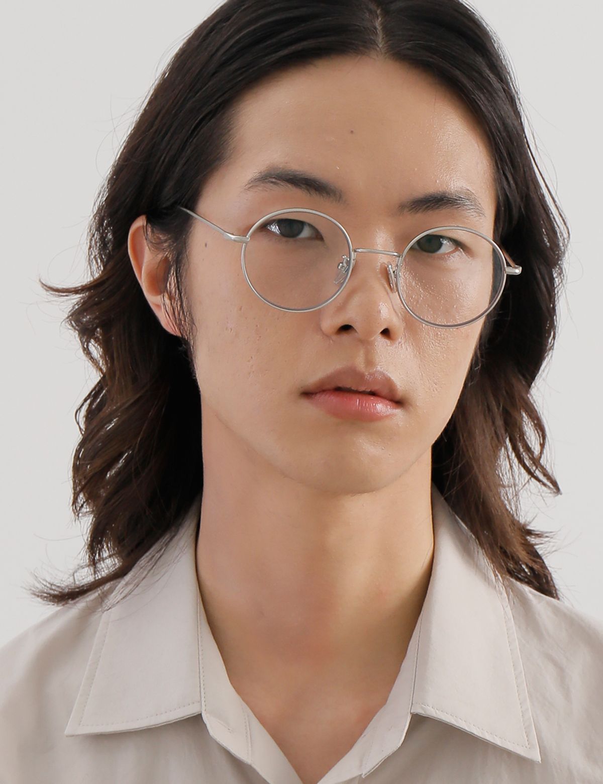 르네 하우윈(RENE HAUYNE) January 실버 DR0102B 블루라이트차단안경