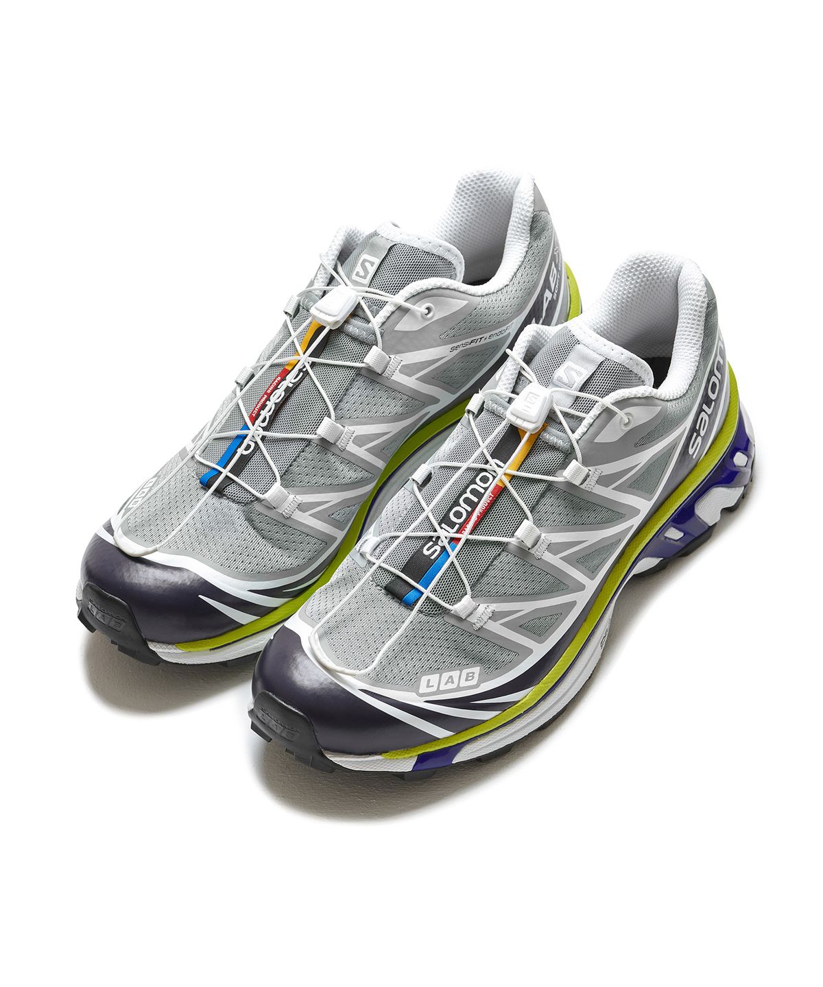 살로몬(SALOMON) XT-6 - 쿼리:화이트:이브닝 프림로즈 / L41390100