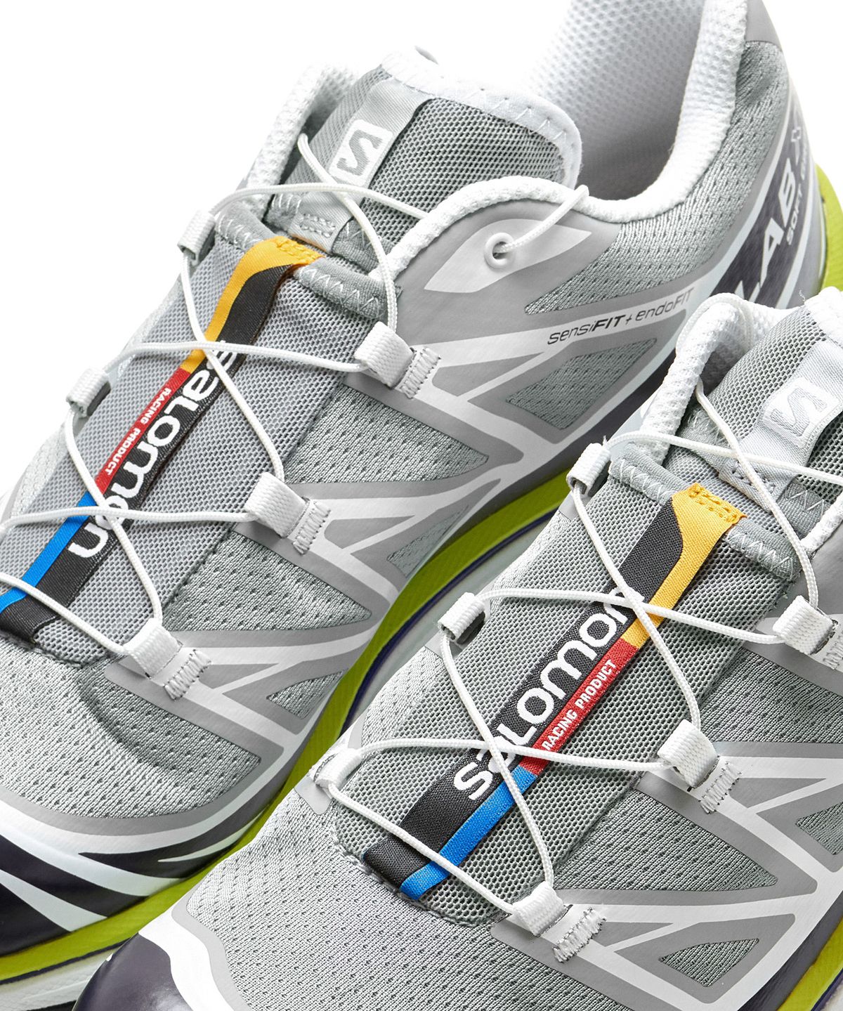 살로몬(SALOMON) XT-6 - 쿼리:화이트:이브닝 프림로즈 / L41390100