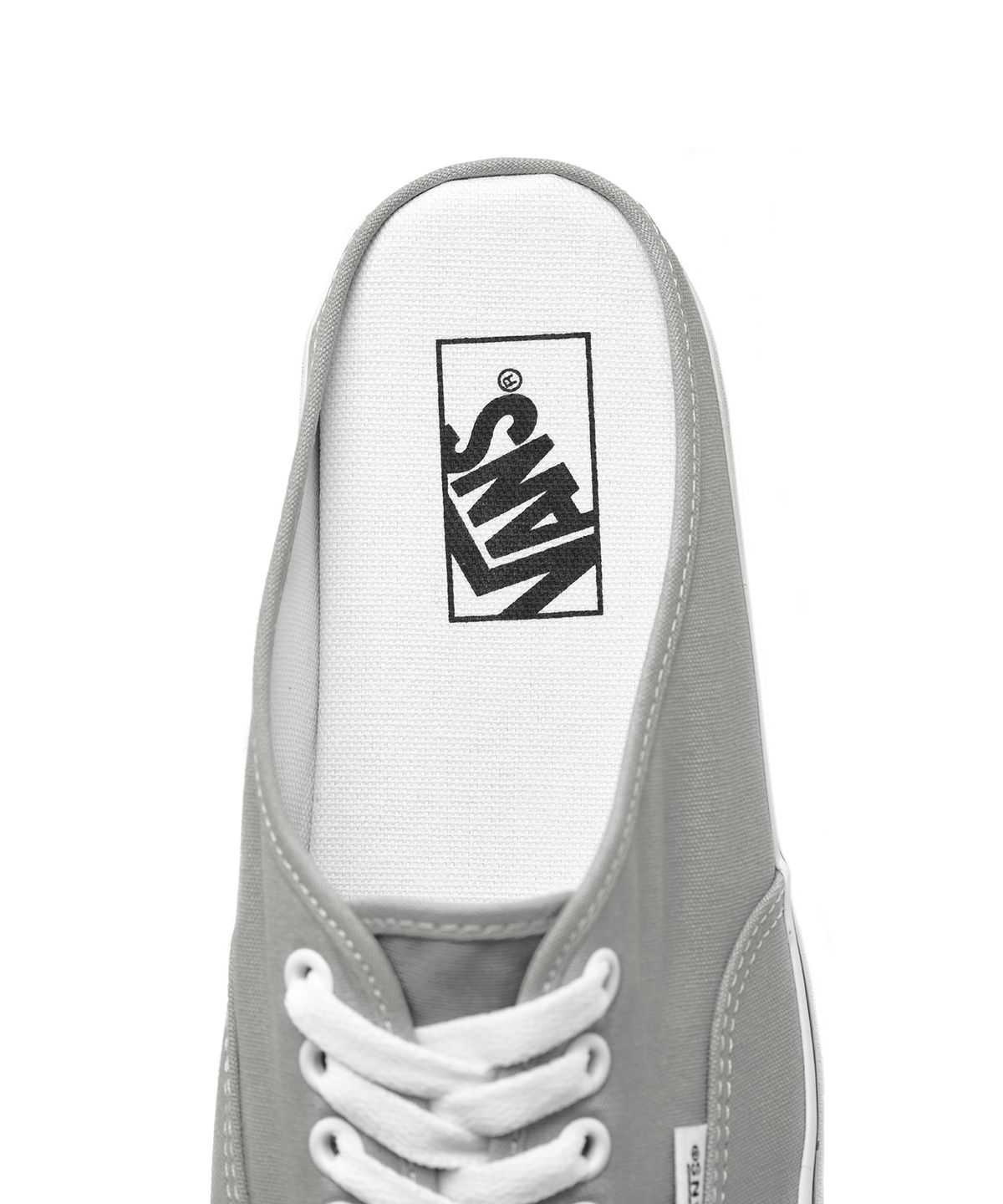 반스(VANS) 어센틱 뮬 - 드리즐:트루 화이트 / VN0A54F7IYP1