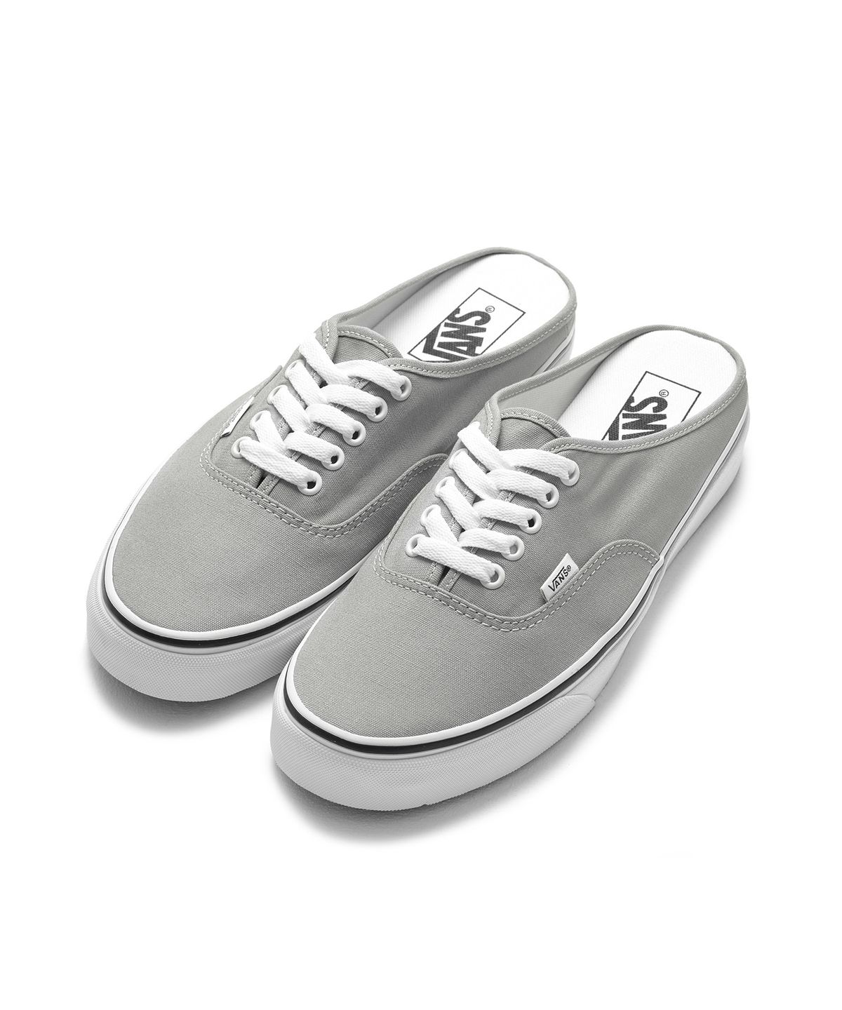 반스(VANS) 어센틱 뮬 - 드리즐:트루 화이트 / VN0A54F7IYP1