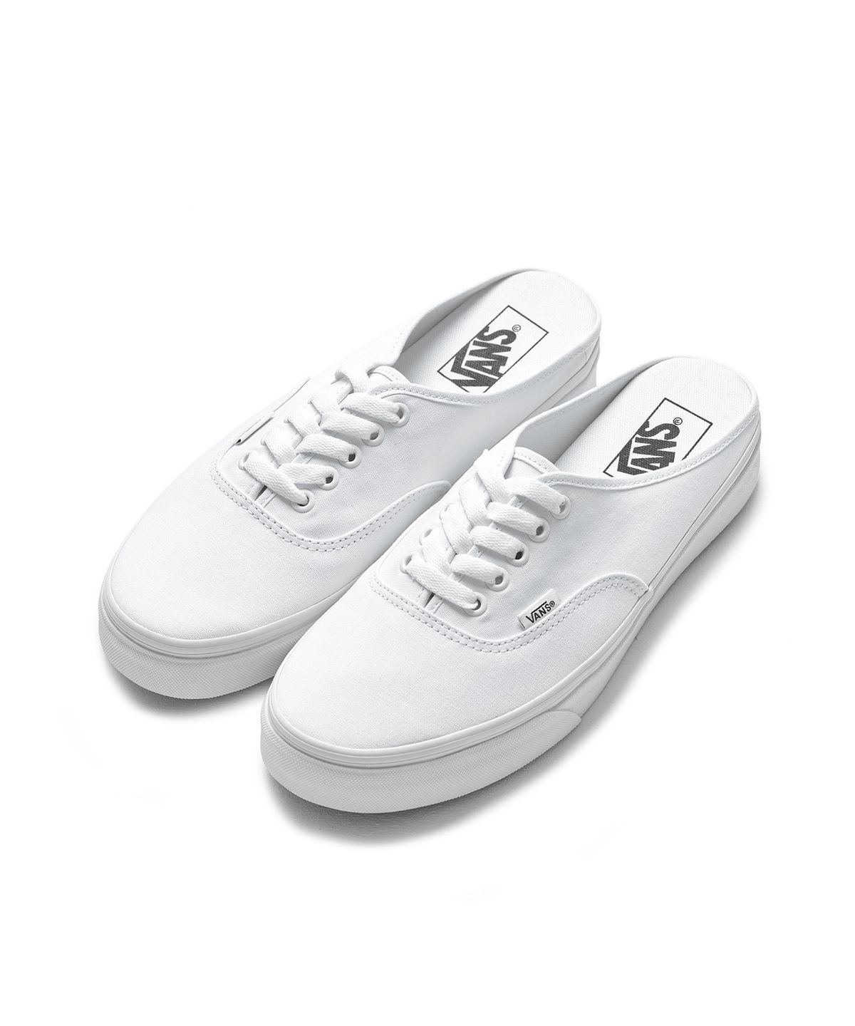 반스(VANS) 어센틱 뮬 - 트루 화이트:트루 화이트 / VN0A54F7QLZ1