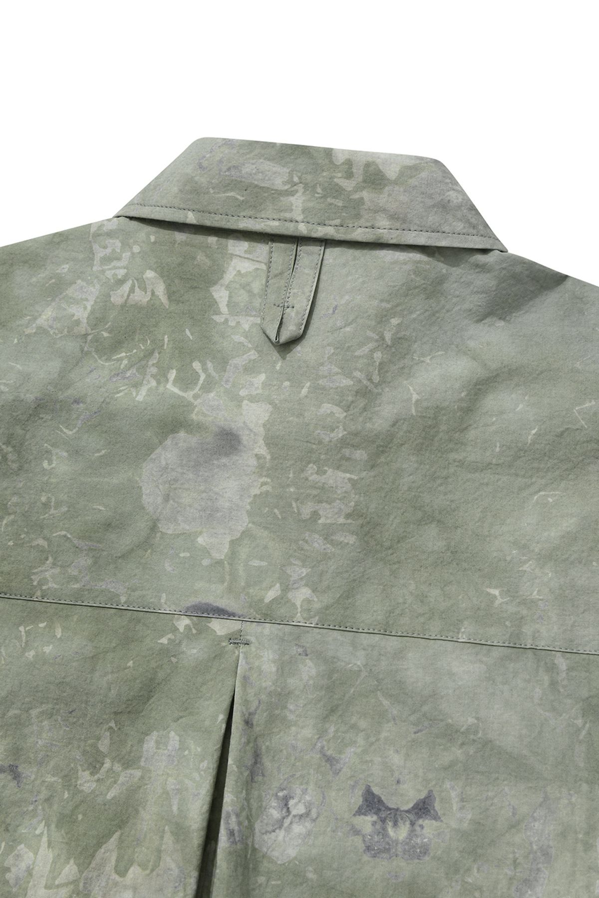 비바스튜디오(VIVASTUDIO) DYED SHIRTS KS [GREEN]