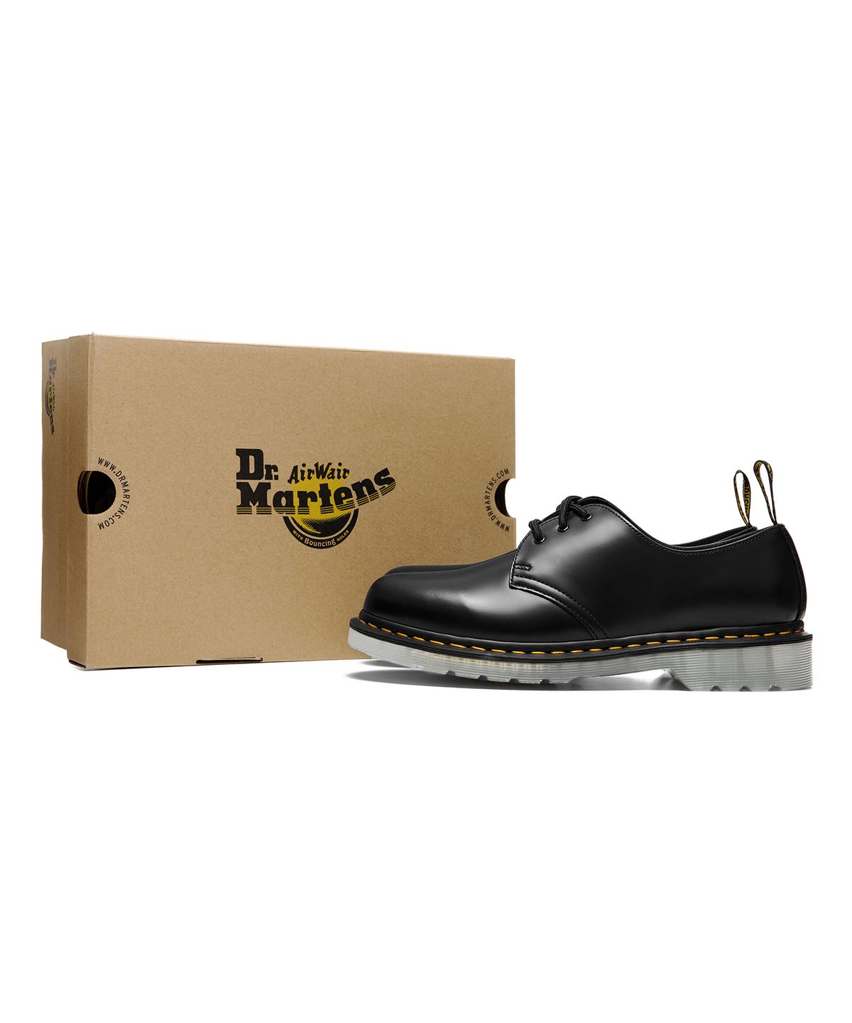 닥터마틴(DR.MARTENS) 1461 3홀 아이스드 블랙 스무스 / 26578001