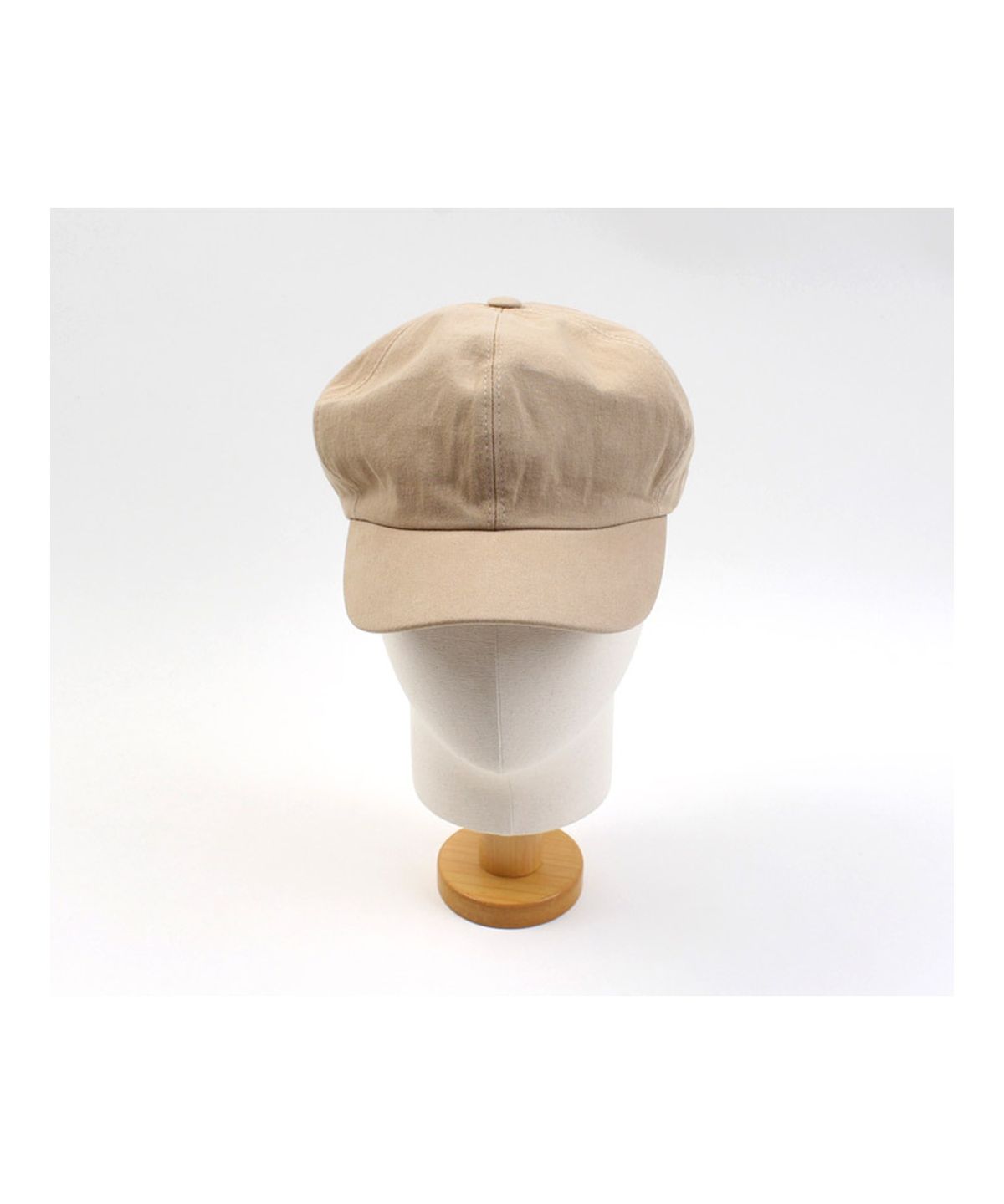 유니버셜 케미스트리(UNIVERSAL CHEMISTRY) Beige Low Washing Newsboy Cap 뉴스보이캡