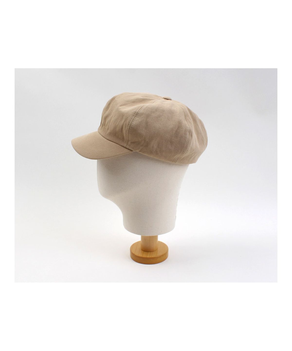 유니버셜 케미스트리(UNIVERSAL CHEMISTRY) Beige Low Washing Newsboy Cap 뉴스보이캡