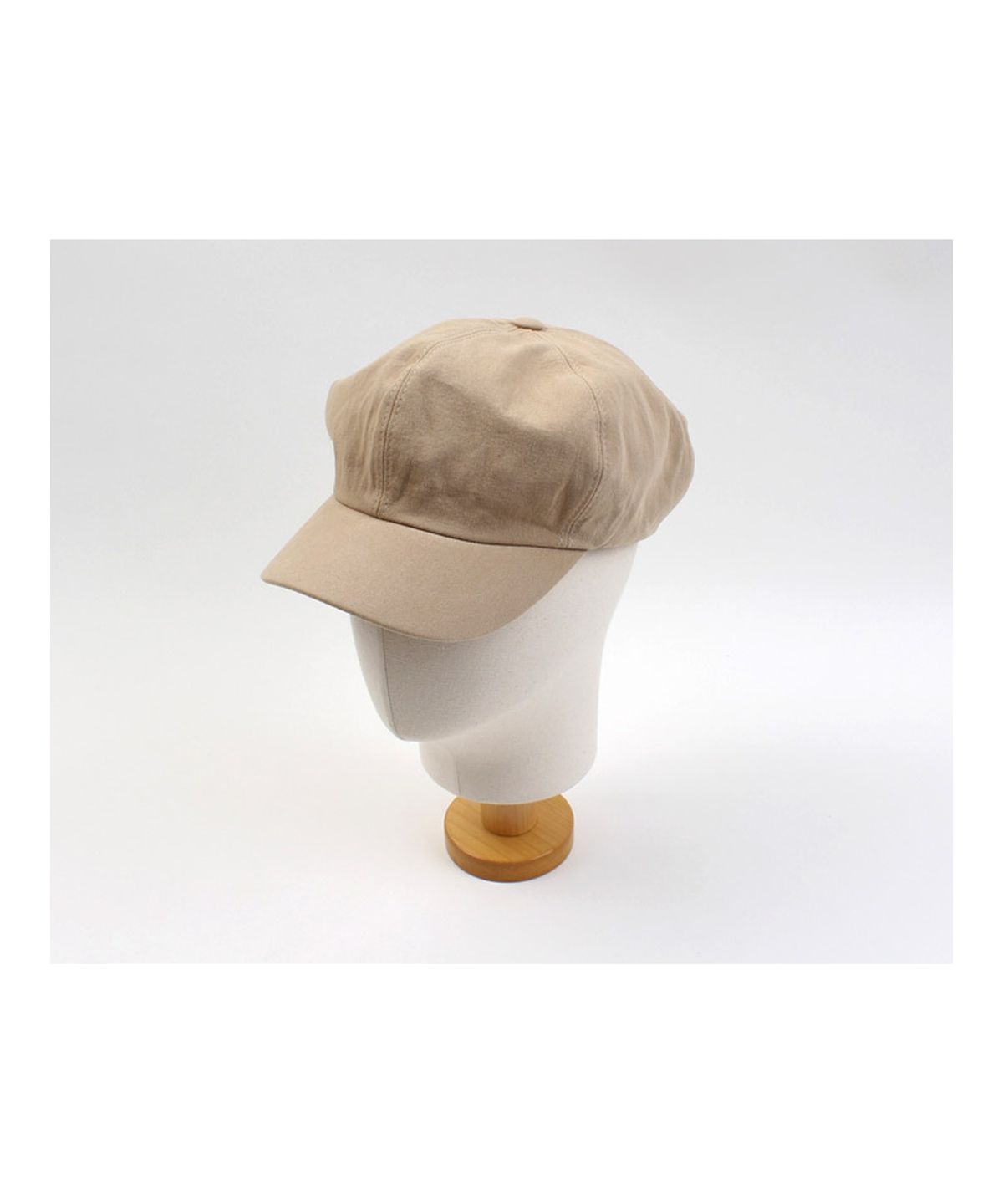 유니버셜 케미스트리(UNIVERSAL CHEMISTRY) Beige Low Washing Newsboy Cap 뉴스보이캡
